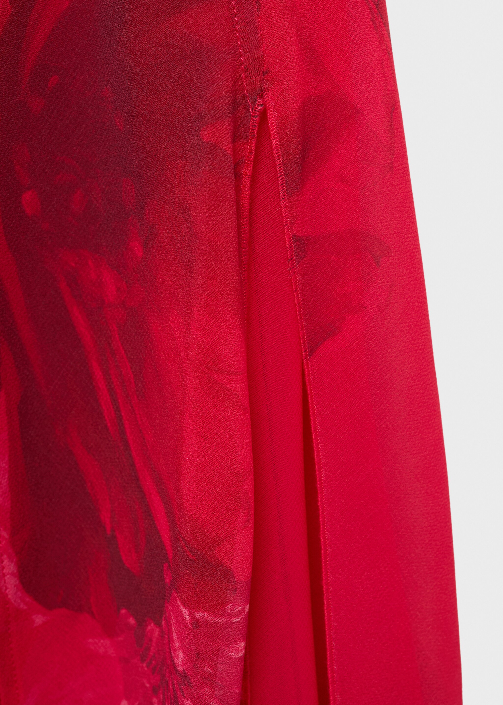 Vestido asimétrico floral - Detalle del artículo 0
