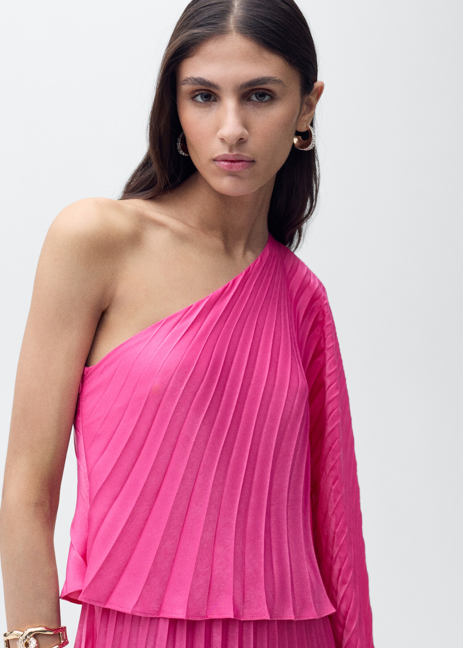 Robe longue cape évasée - Détail de l'article 1