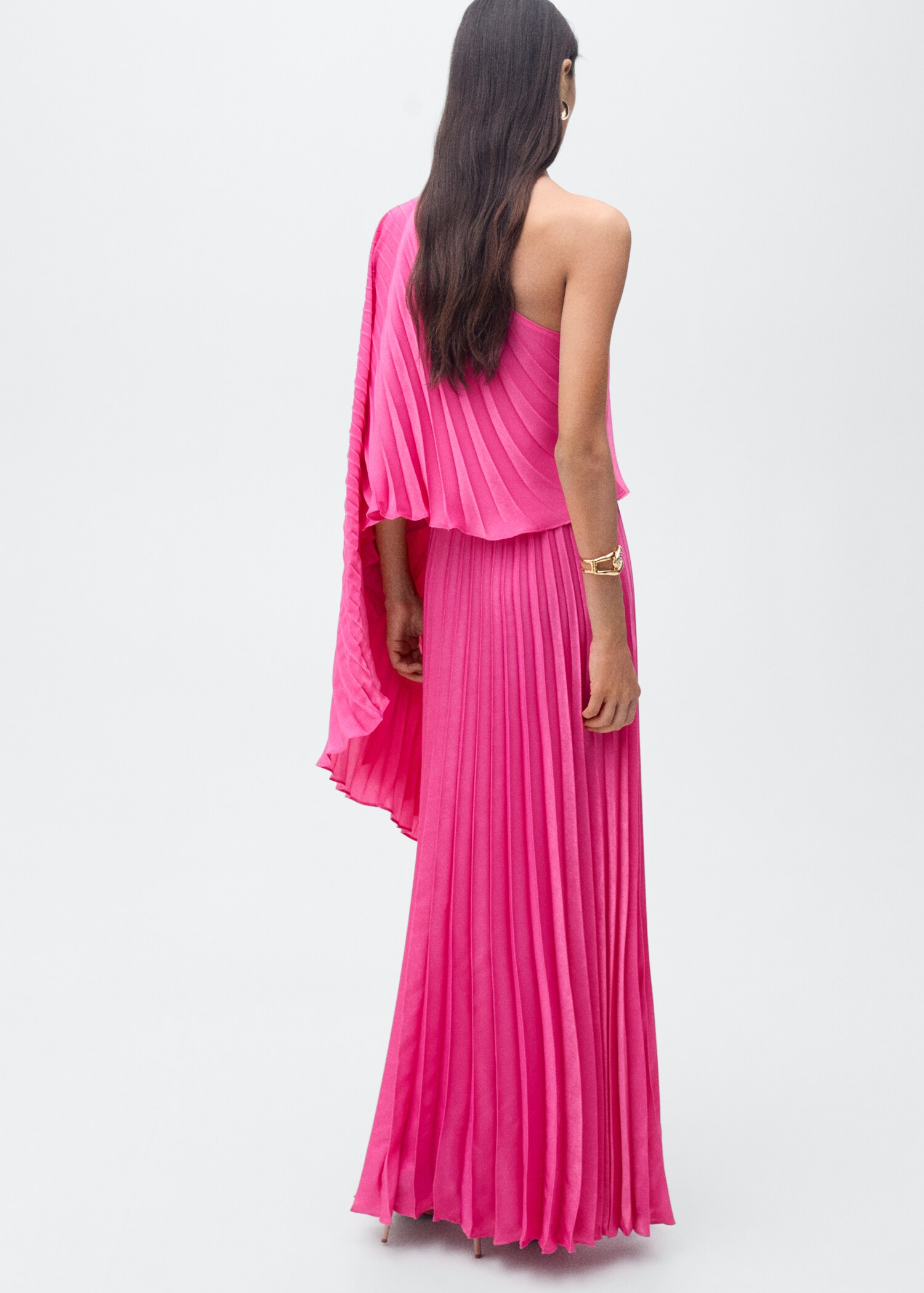 Robe longue cape évasée - Verso de l’article