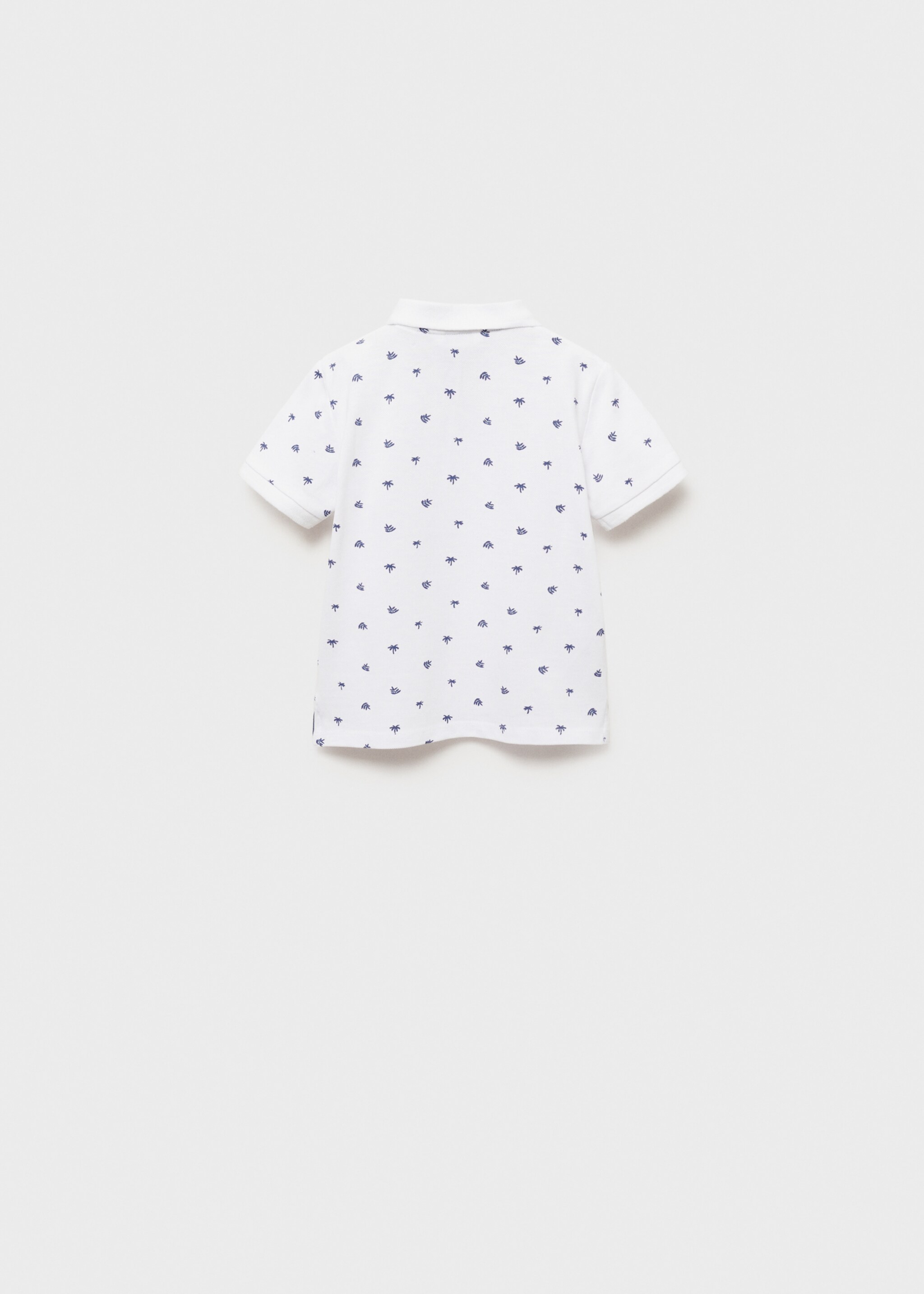 Polo cotó estampat - Revers de l'article