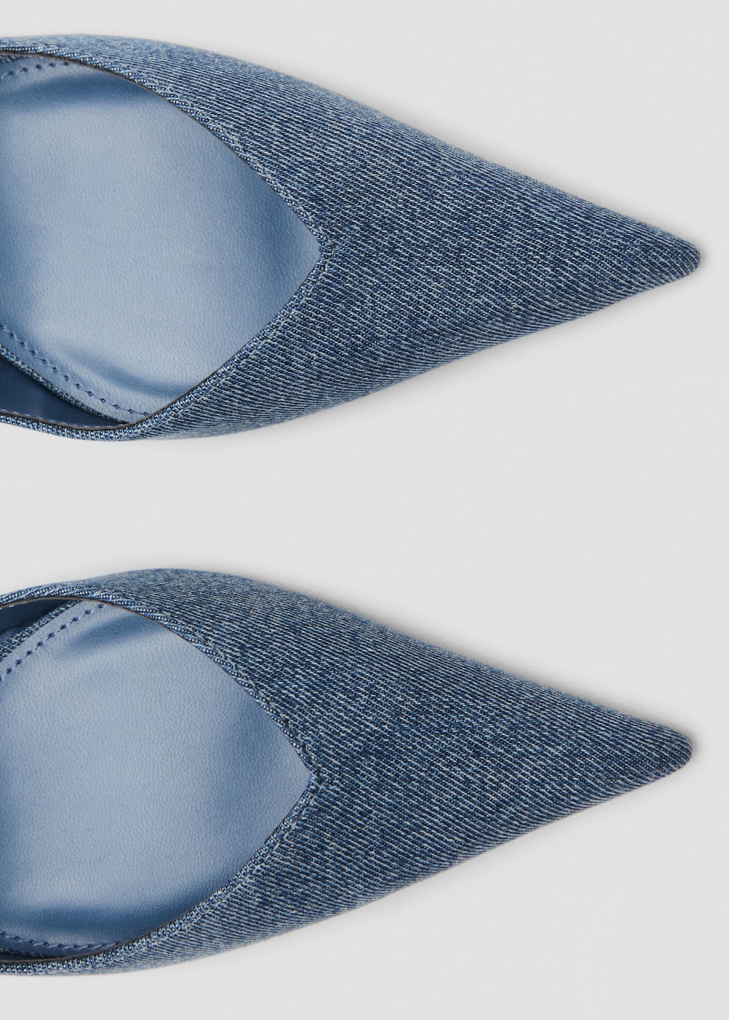 High-heeled denim shoes - Women | MANGO USA High-heeled denim shoes - Women | MANGO USA
