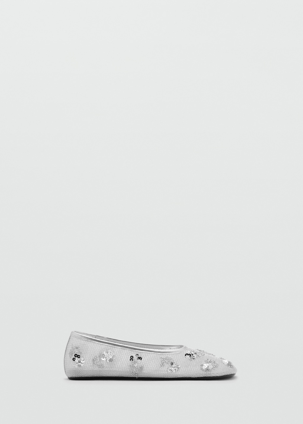 スペイン発送 MANGO ひび割れたヒールの靴 シルバー 数量限定！ Cracked-heel shoes - Women | MANGO USA