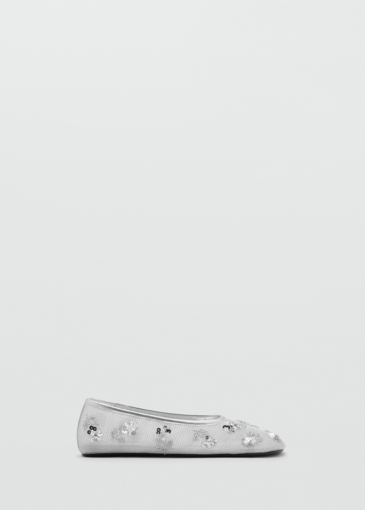 Sequin embroidered mesh ballerina - Article without model