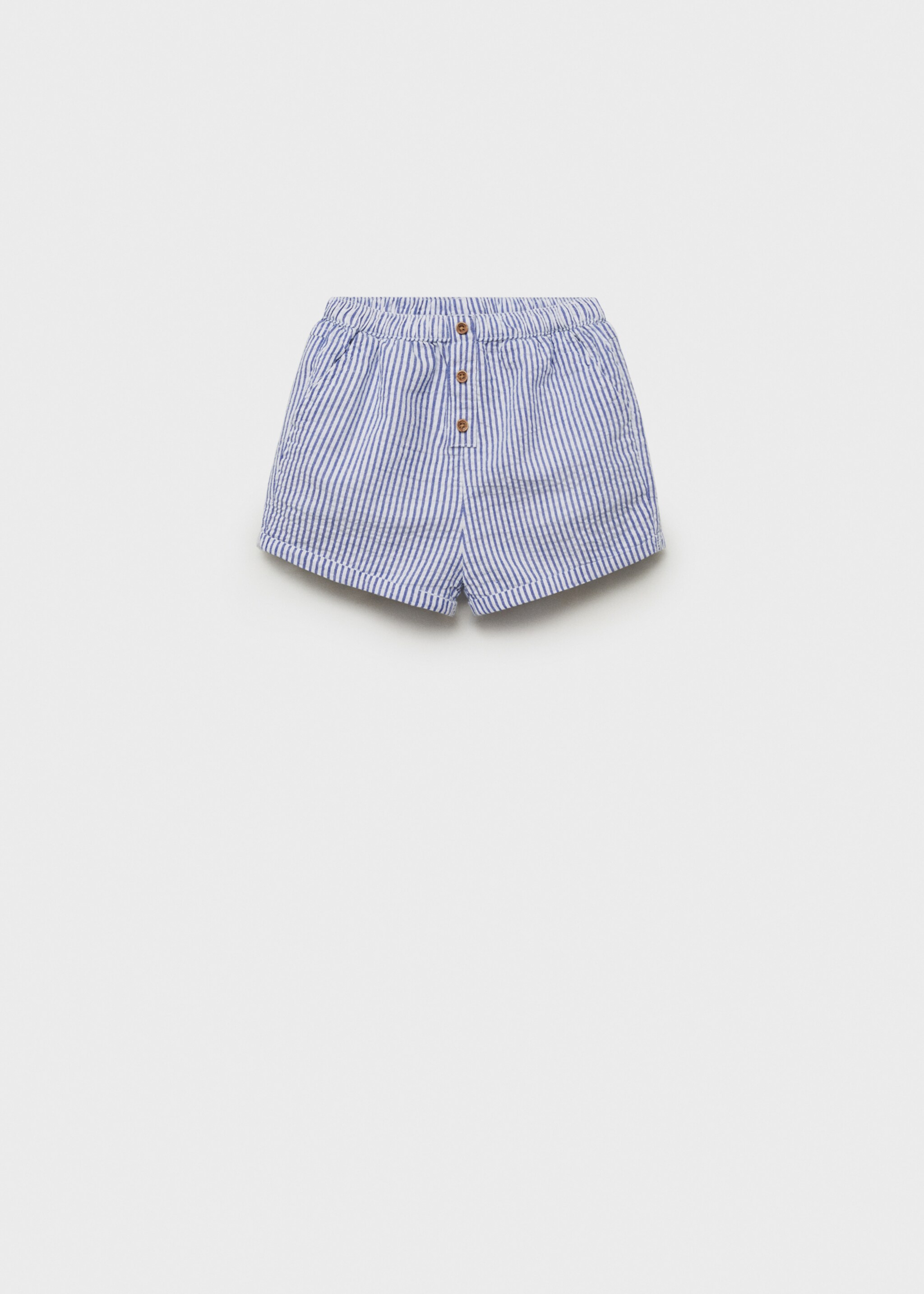 Gestreifte Baumwoll-Shorts - Artikel ohne Model
