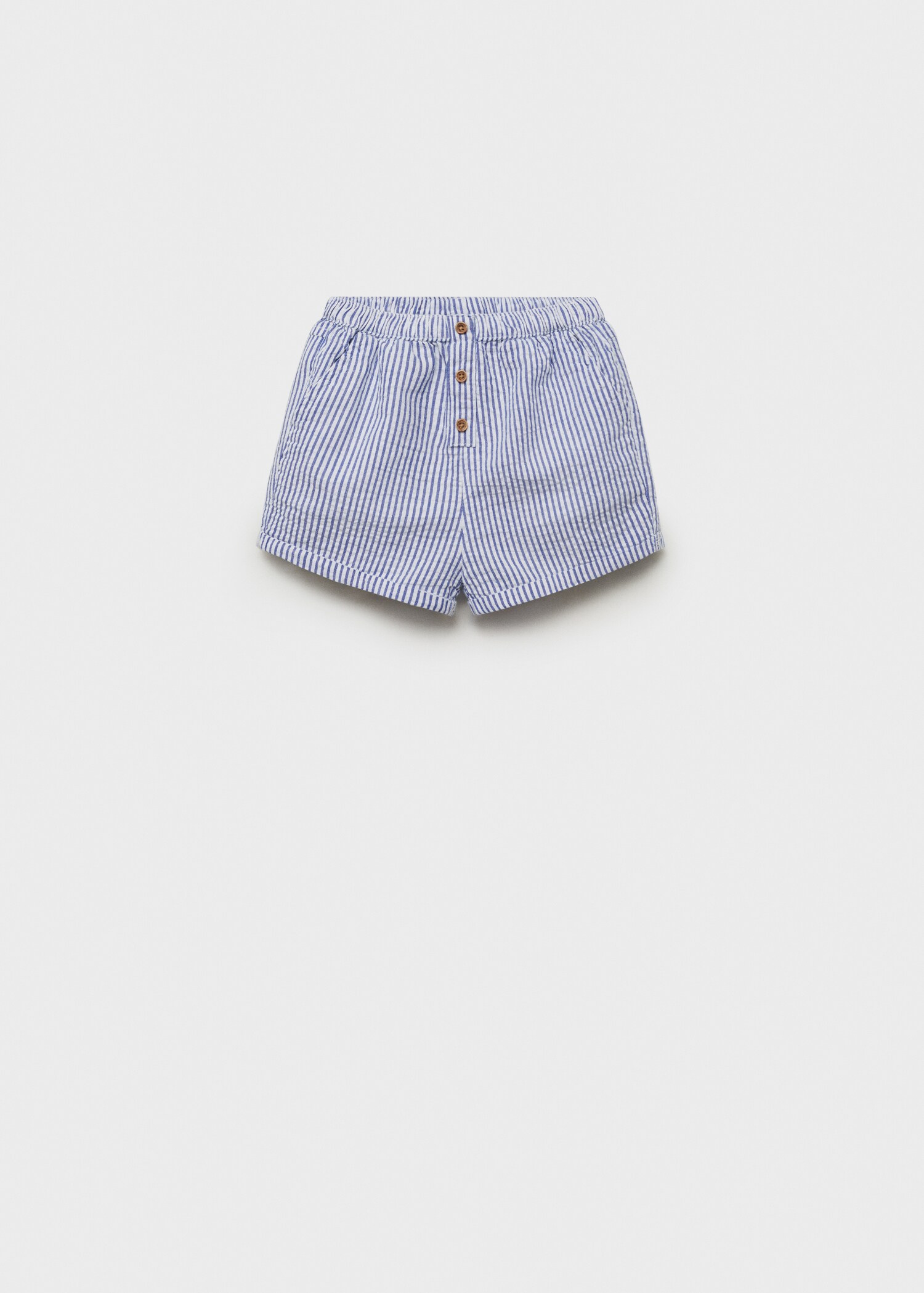 Short rayures coton - Article sans modèle
