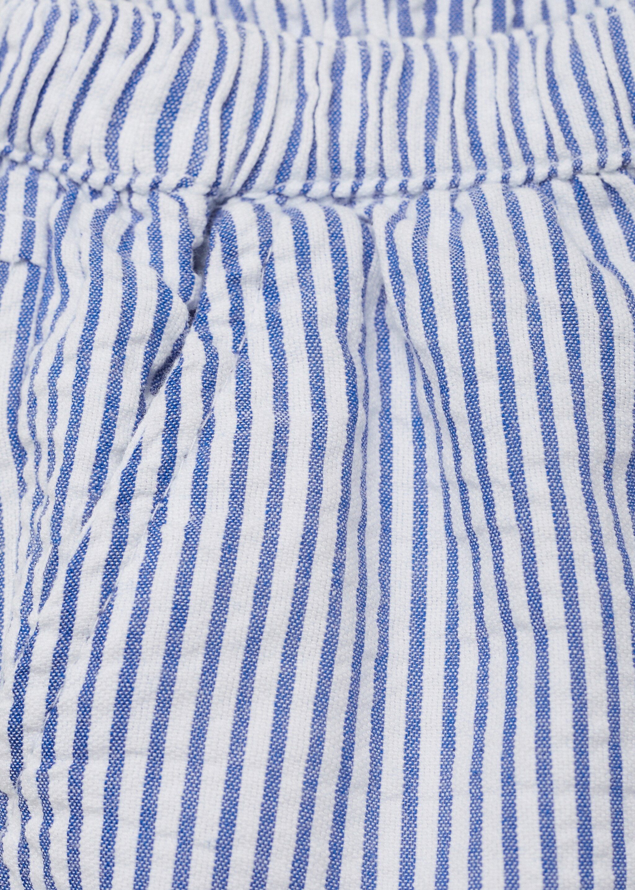 Gestreifte Baumwoll-Shorts - Detail des Artikels 0