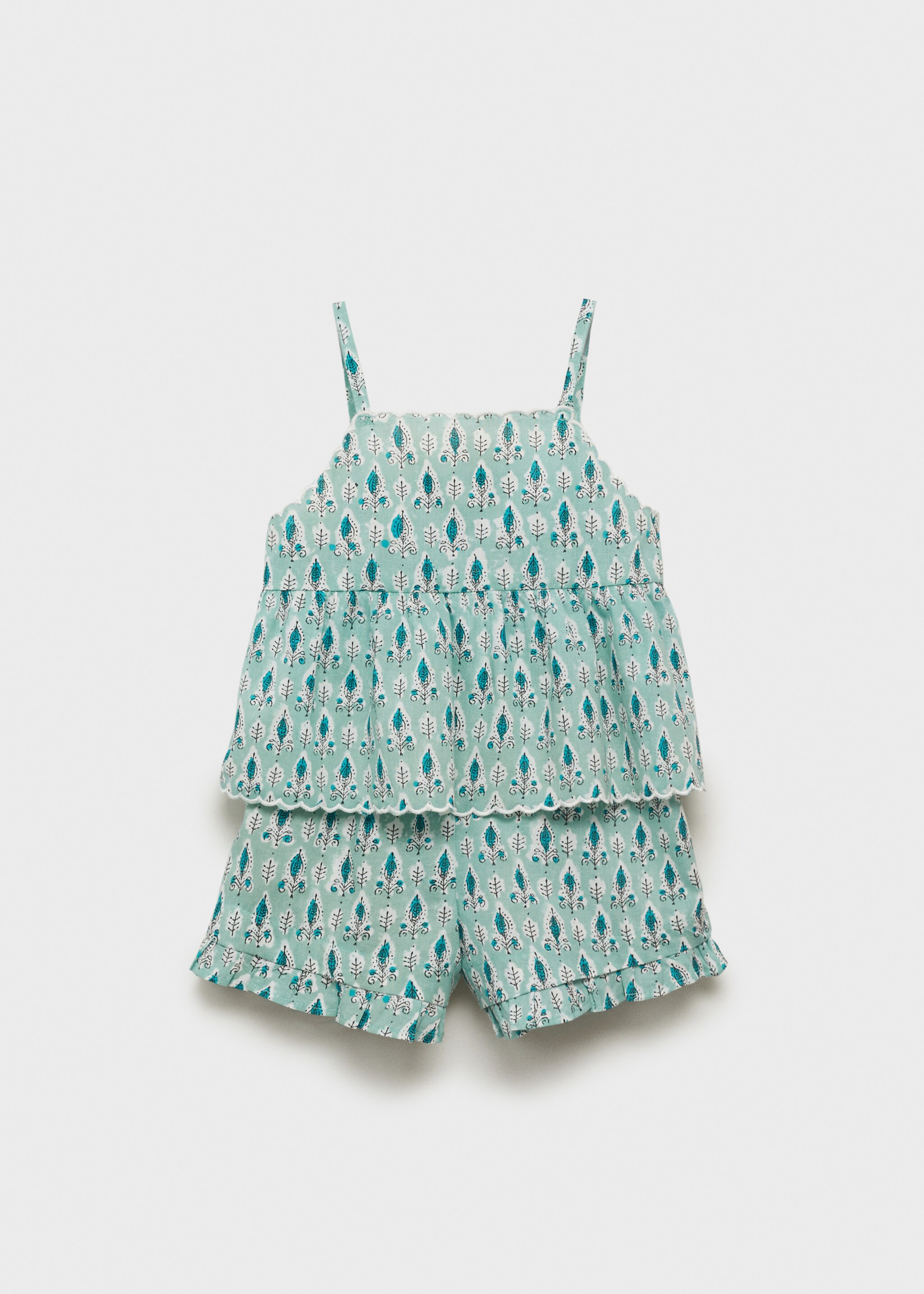 Pijama corto estampado - Artículo sin modelo