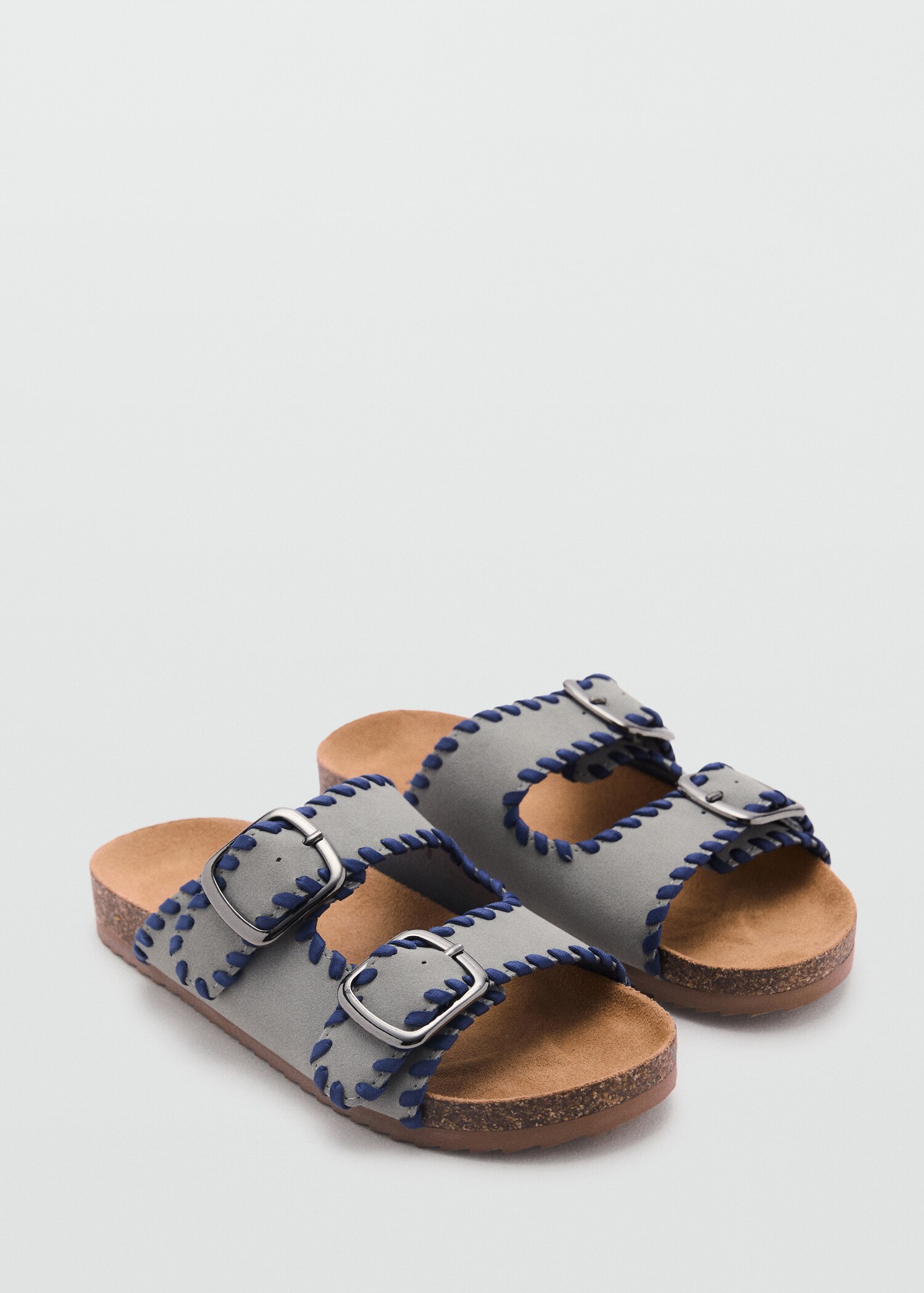Buckled sandal - Medium plane