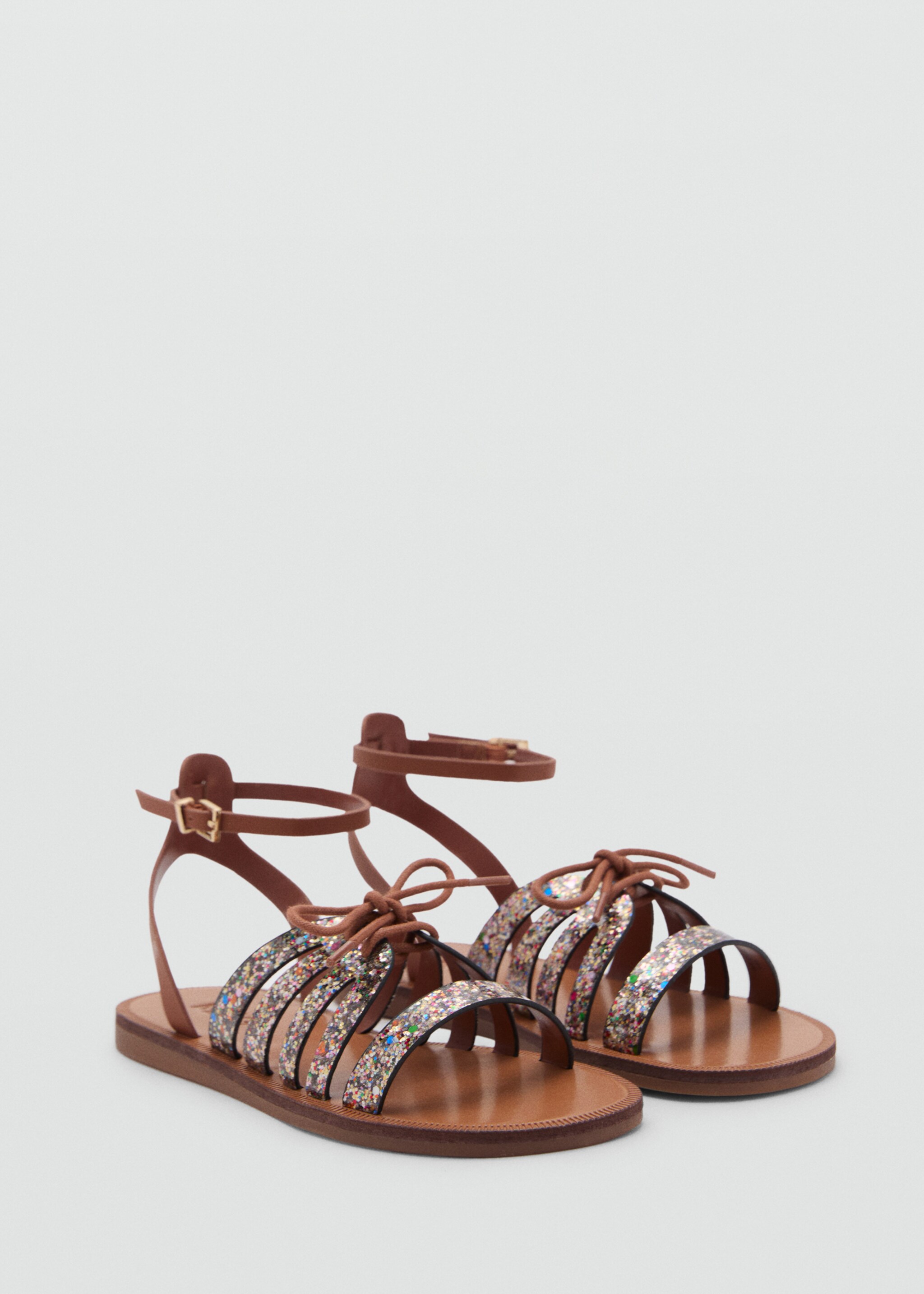 Strap cord sandals - Medium plane