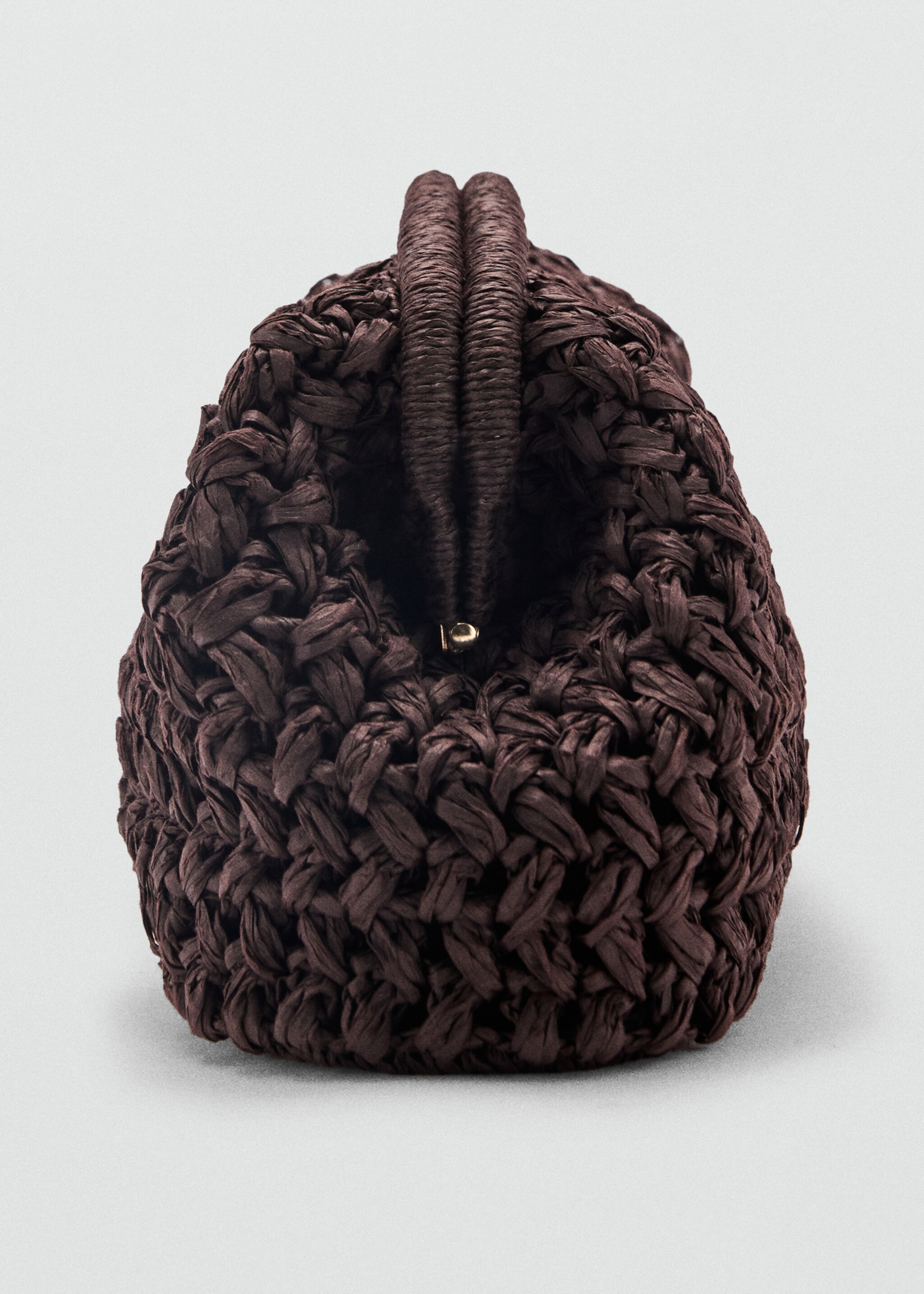 Clutch de fibra natural - Pormenor do artigo 2