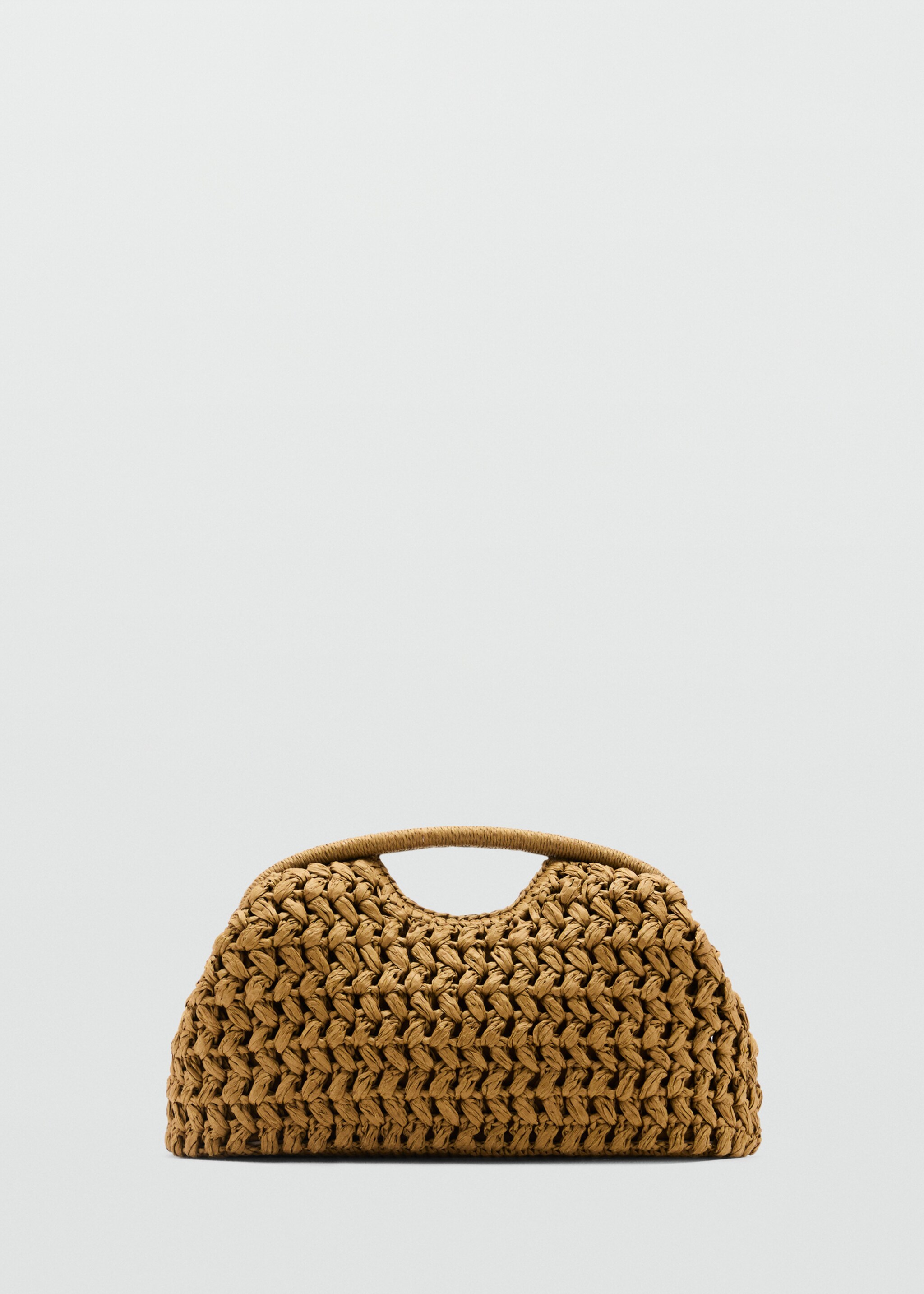 Natural fiber clutch bag - Article without model