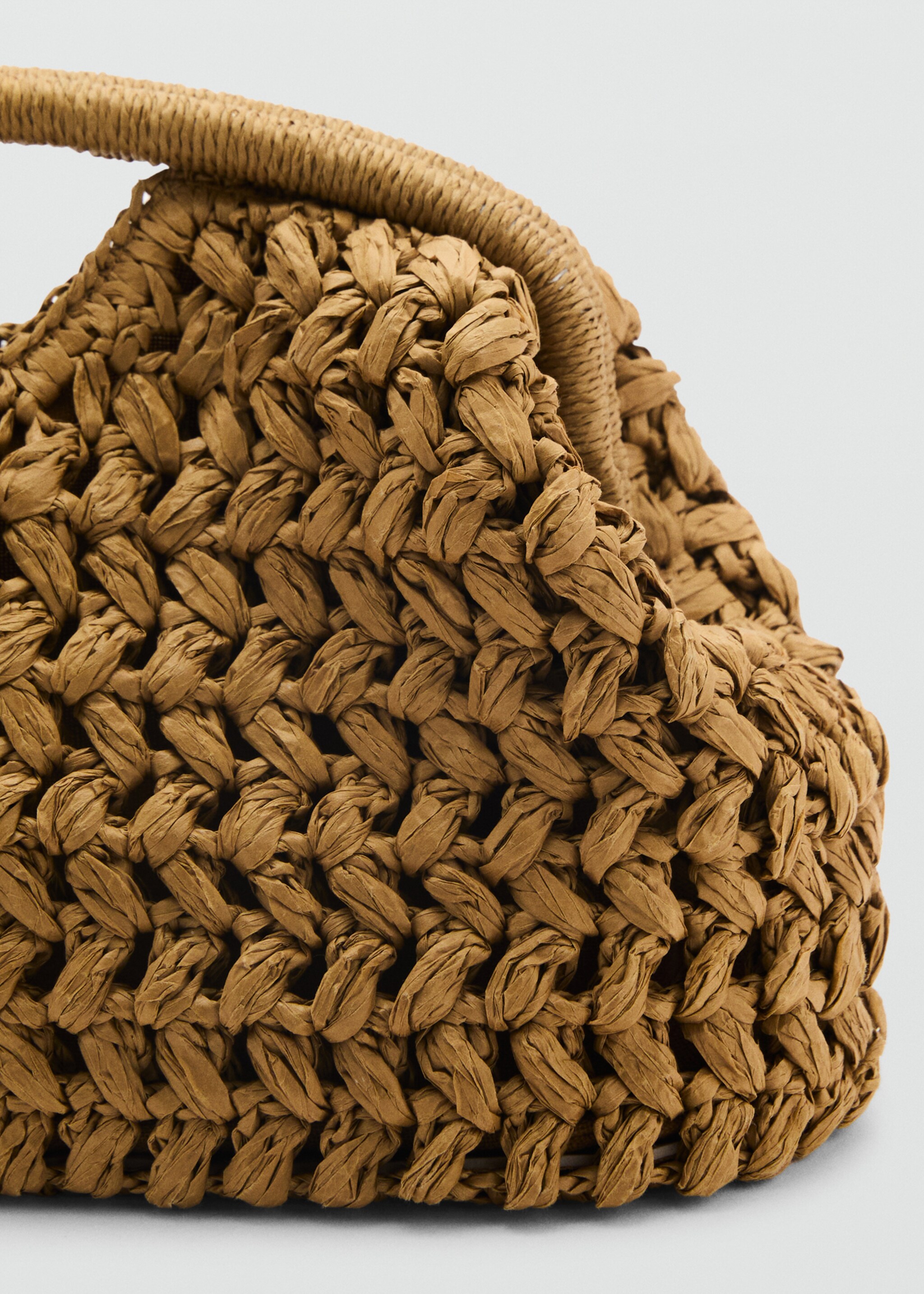 Natural fiber clutch bag - Details of the article 3