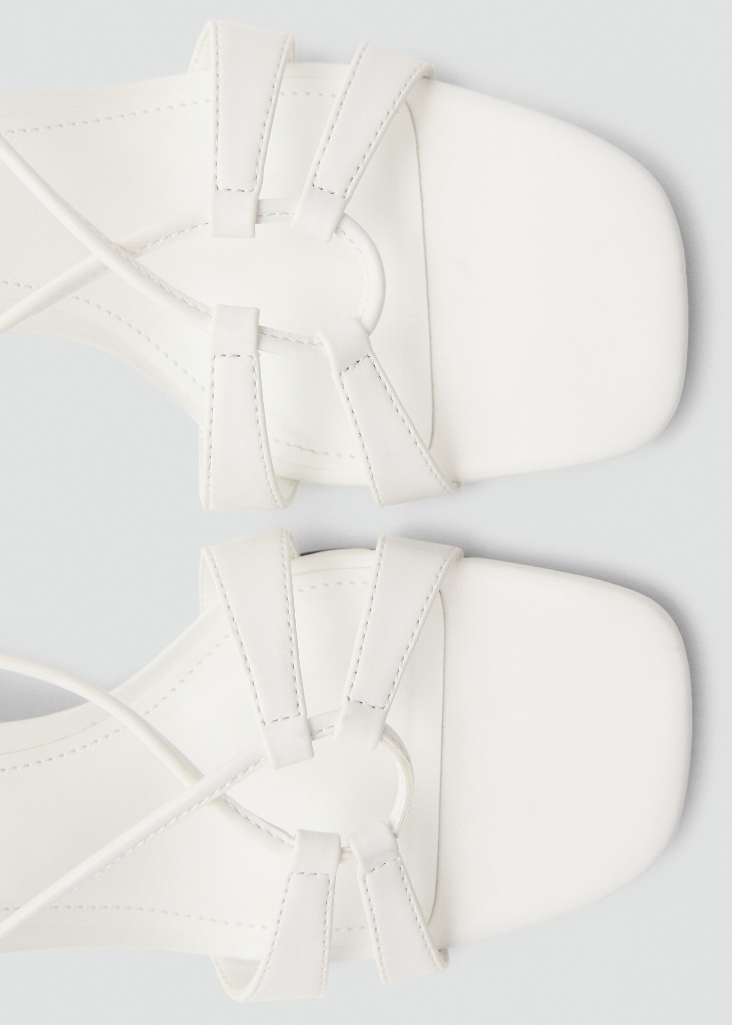 Sandales talon brides combinées - Détail de l'article 1