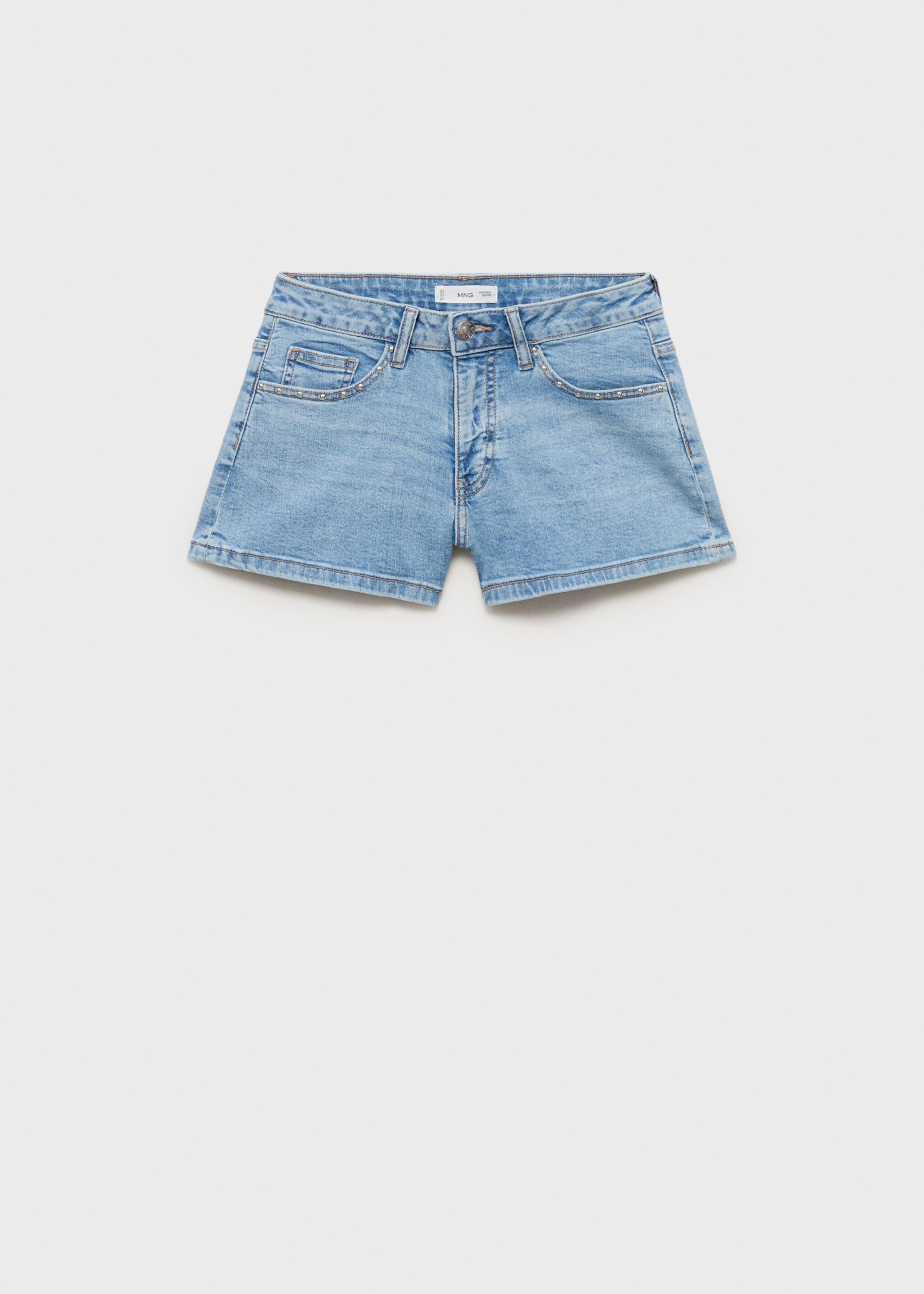 Shorts tachuelas low waist - Artículo sin modelo