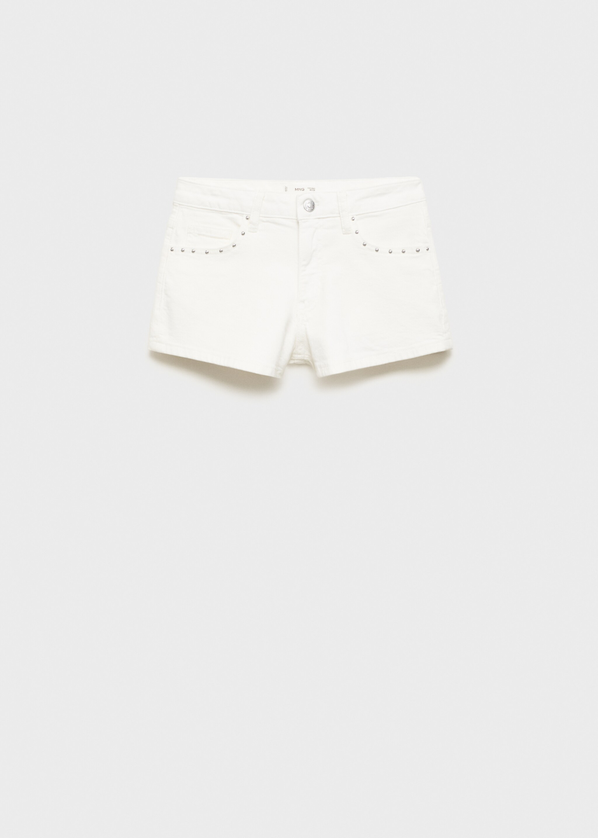 Shorts tachuelas low waist - Artículo sin modelo