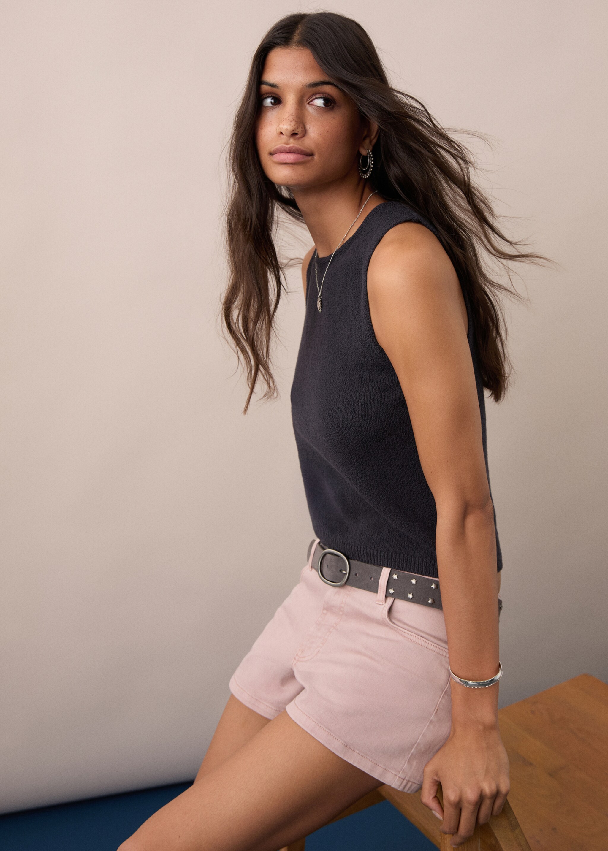 Low-waist shorts - Medium plane