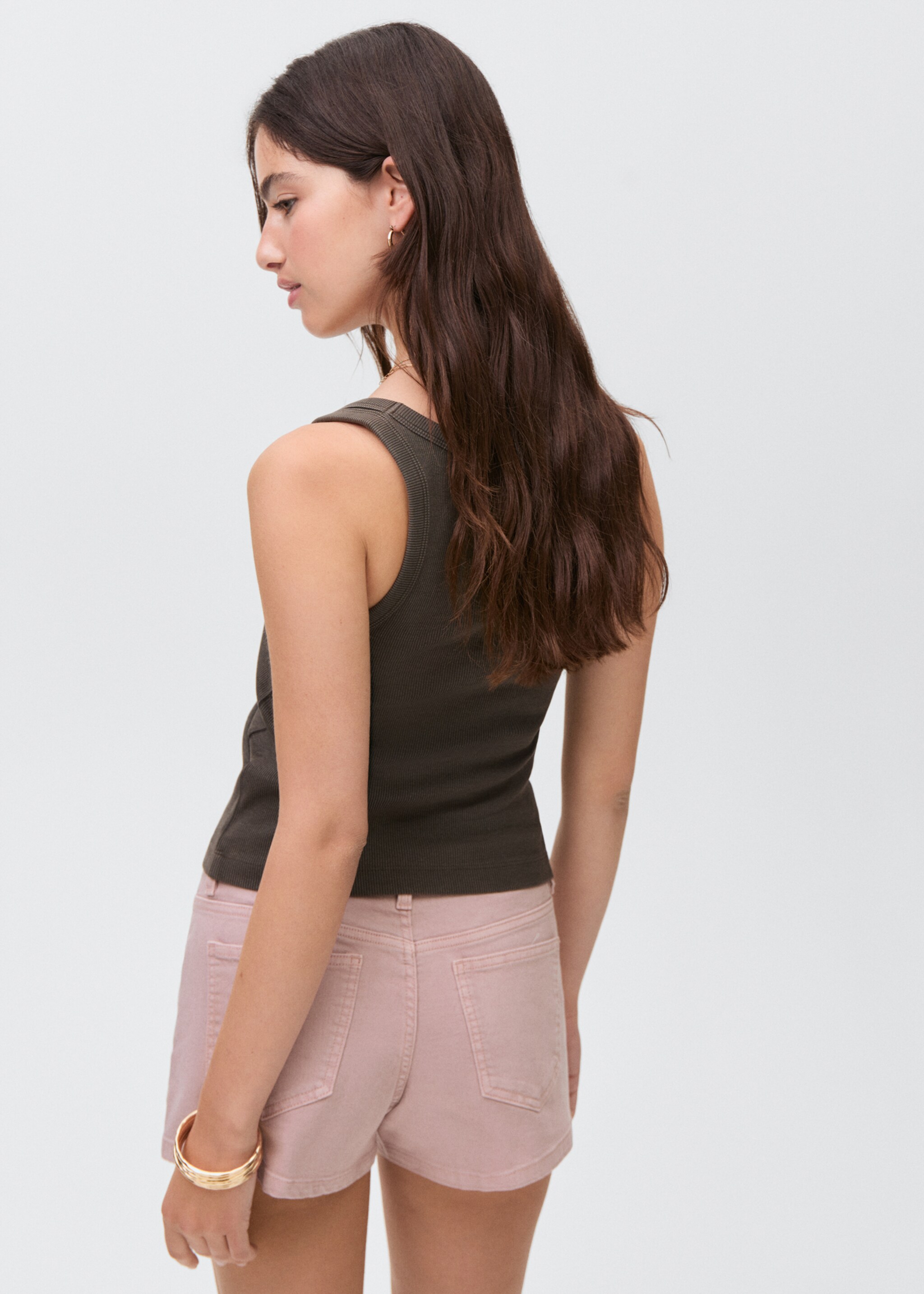 Shorts low waist - Reverse of the article
