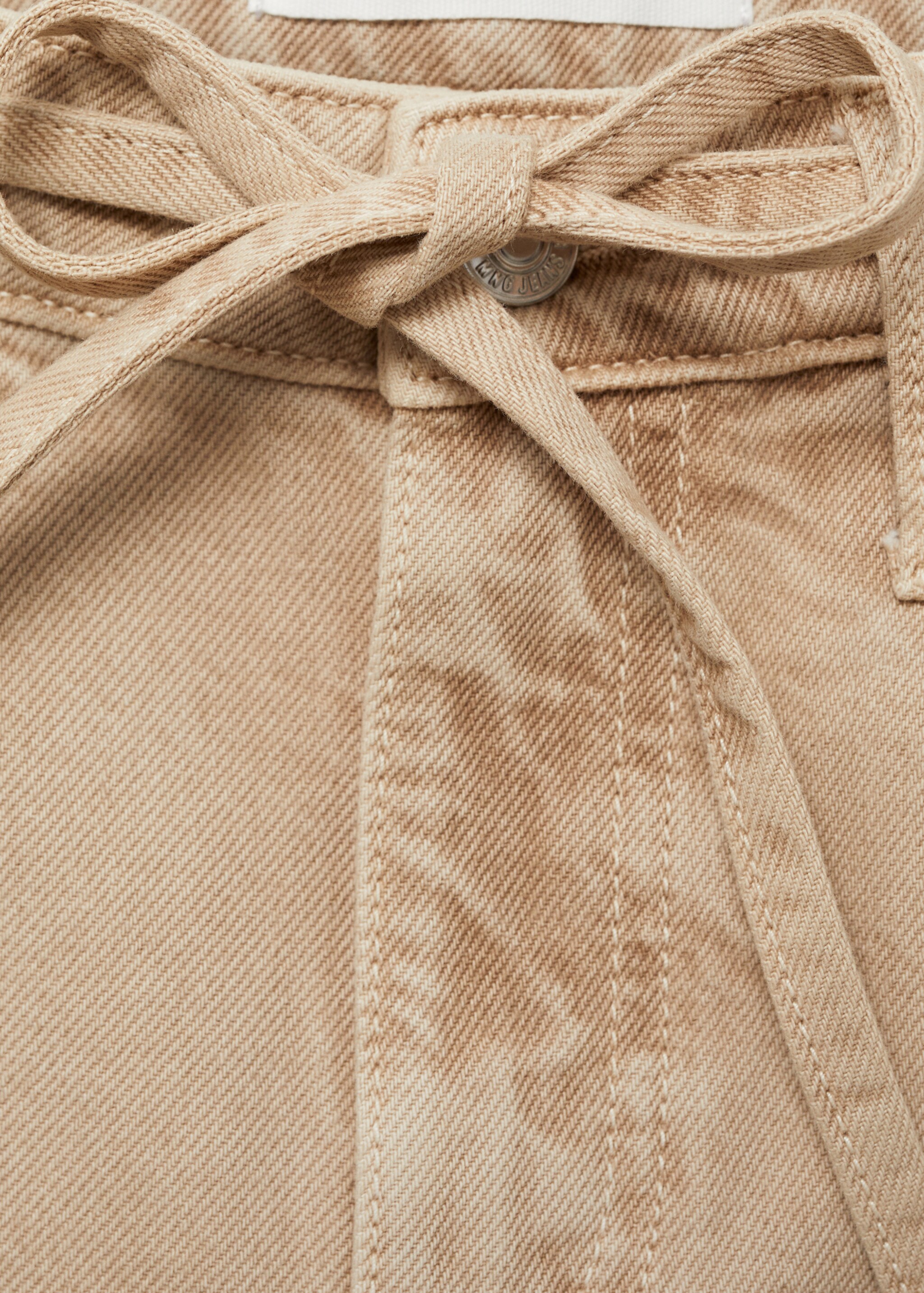 Balloon jeans with belt - Details of the article 8