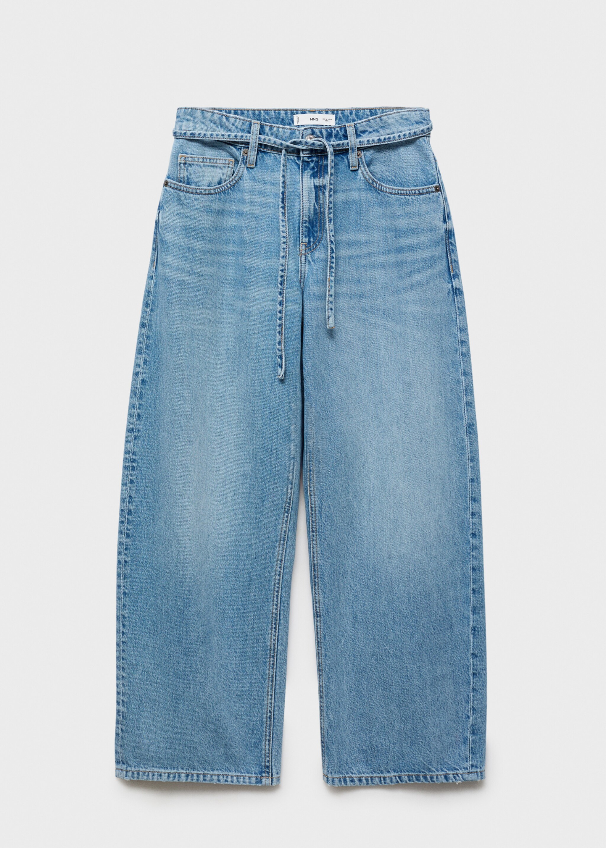 Ballonjeans met ceintuur - Artikel zonder model