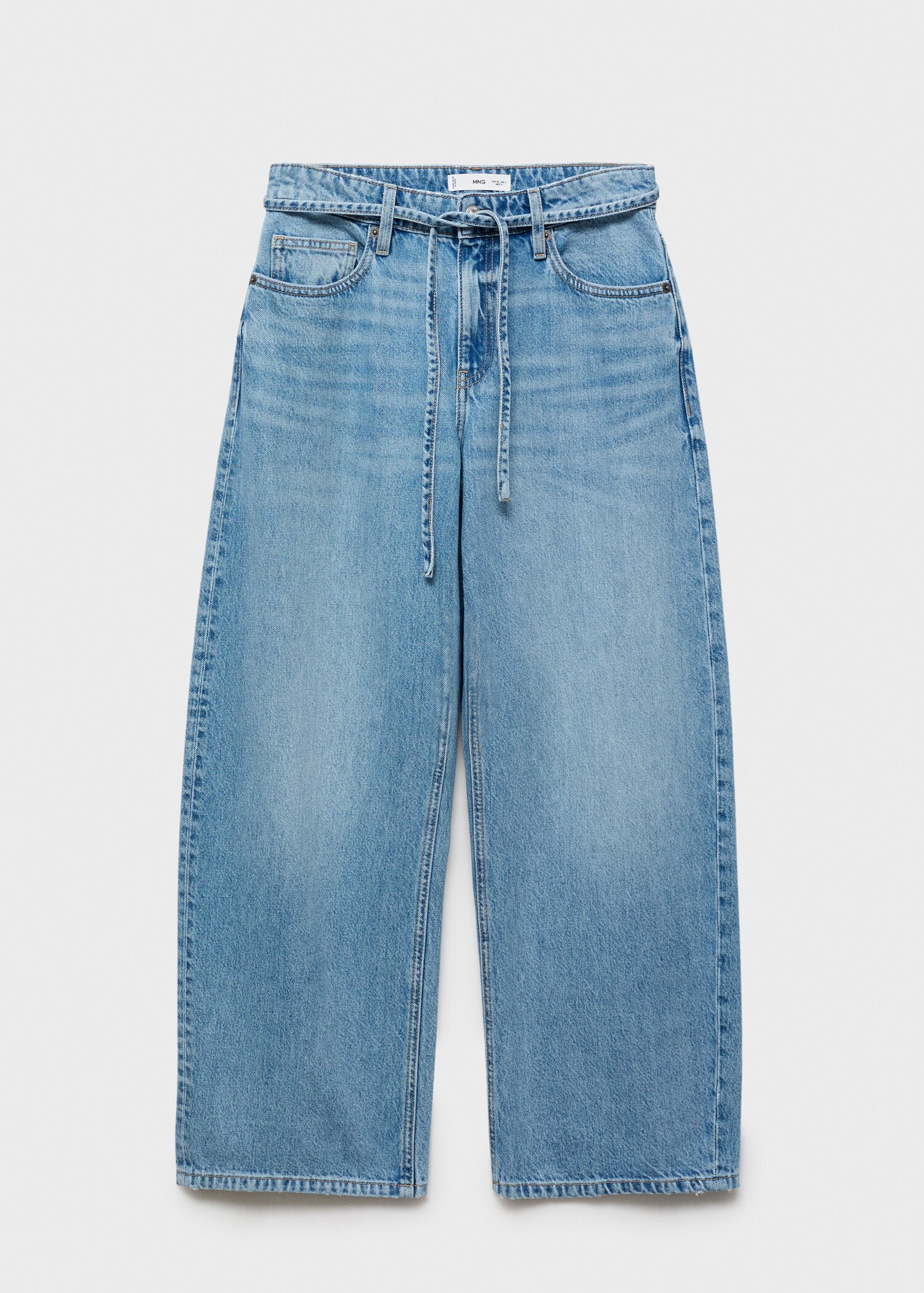 Ballonjeans met ceintuur - Artikel zonder model