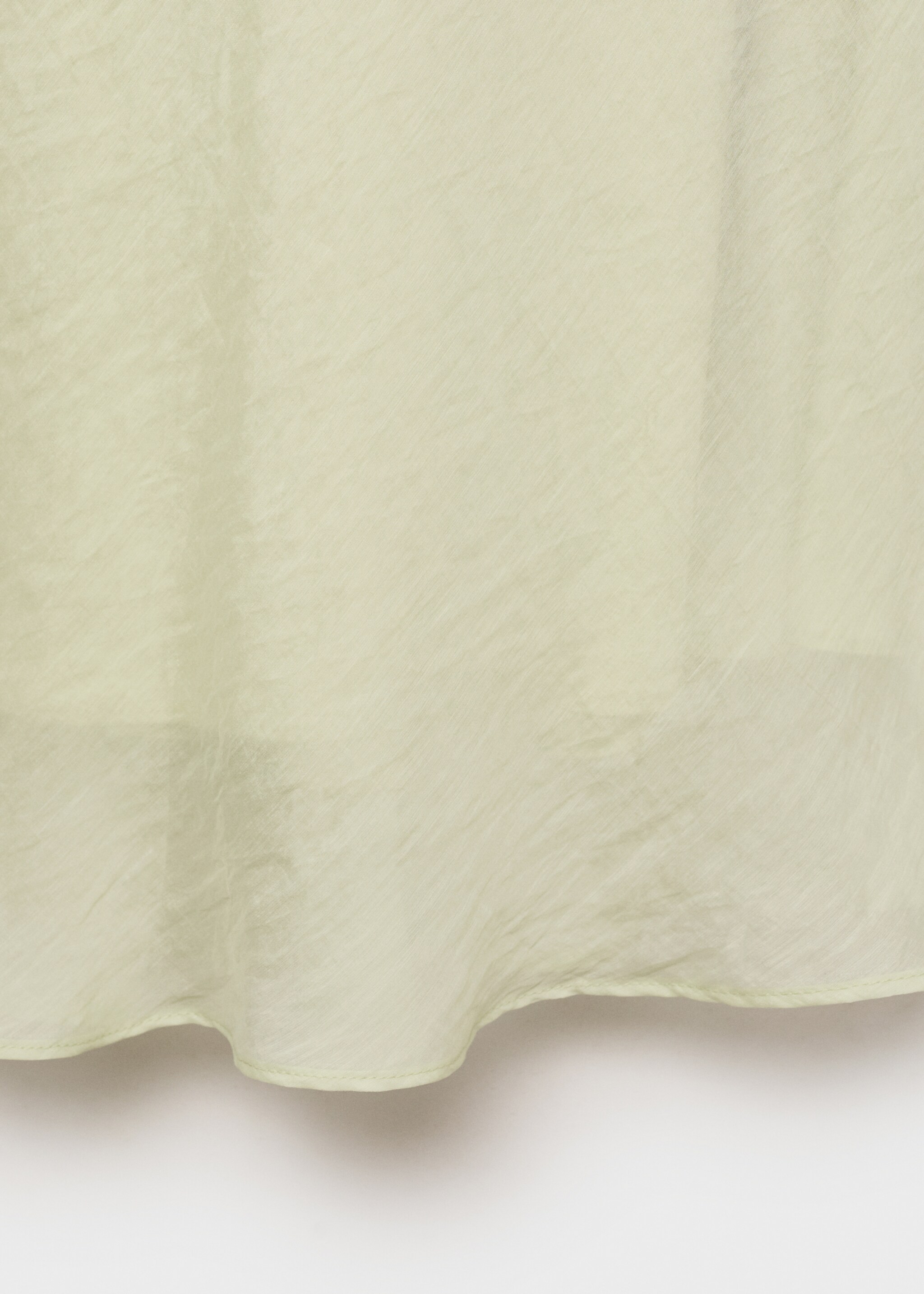 Wrinkled effect midi dress - Details of the article 0
