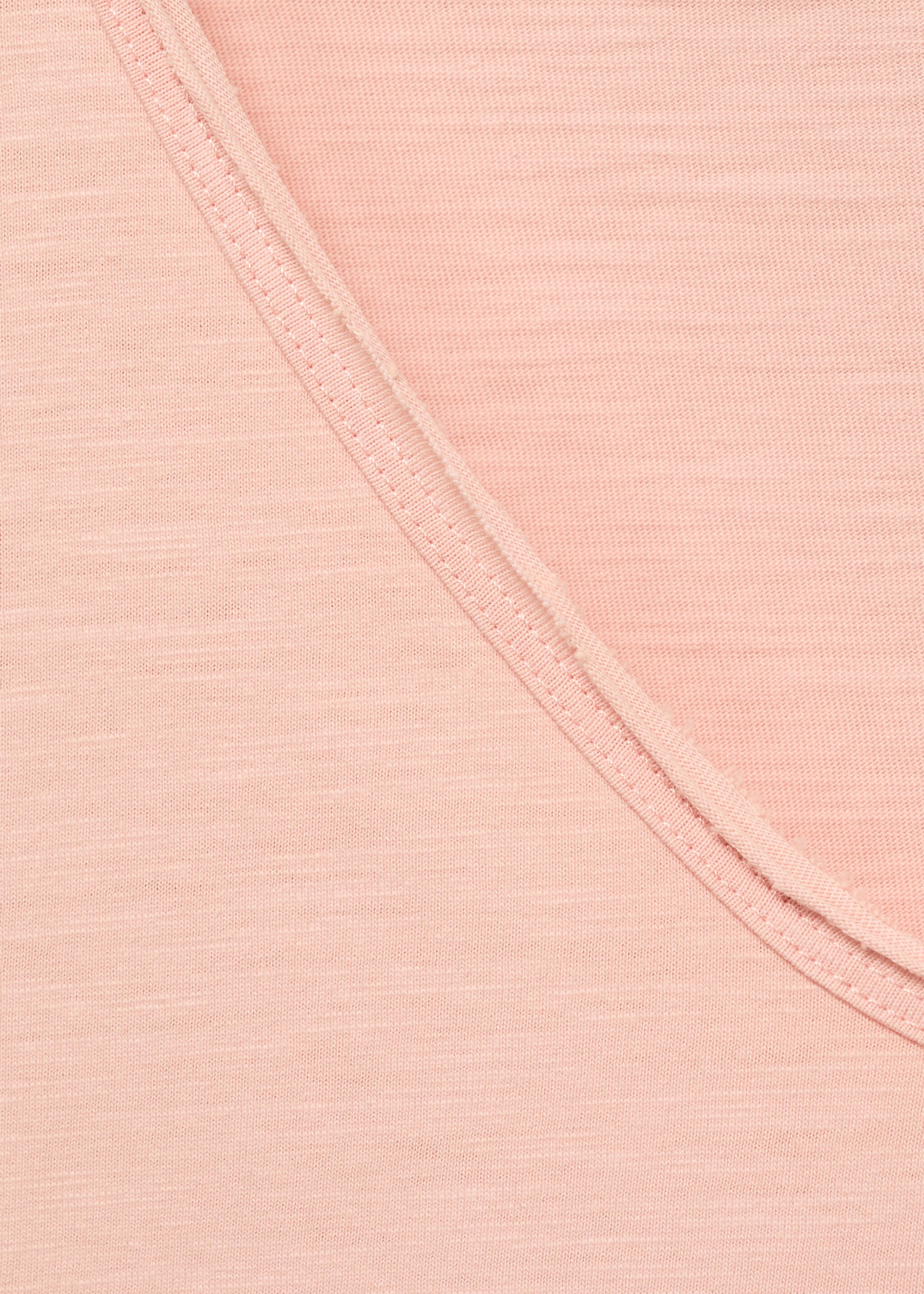 V-neck cotton T-shirt - Details of the article 8