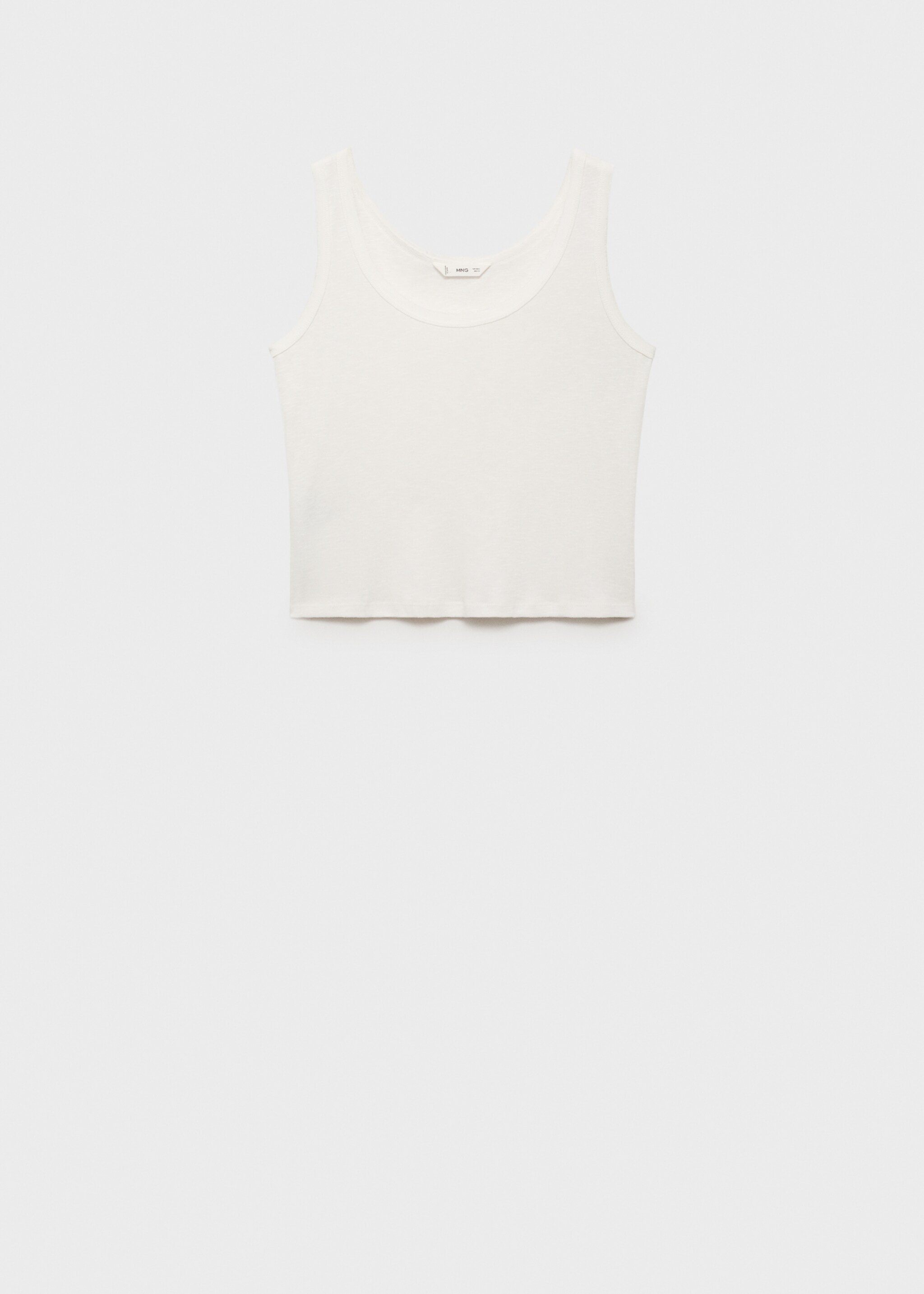 Camiseta sin mangas algodón - Artículo sin modelo