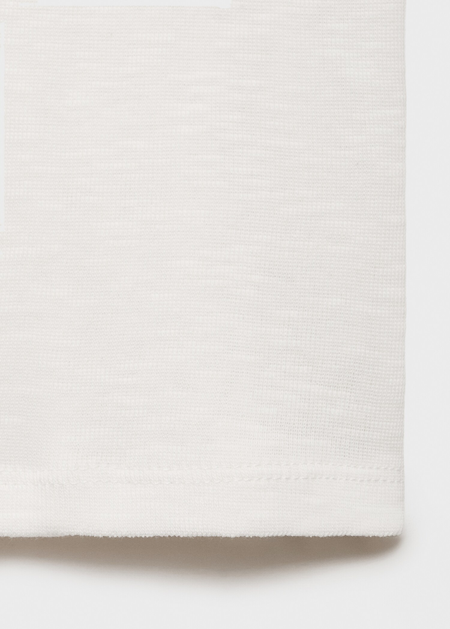 Cotton sleeveless t-shirt - Details of the article 0