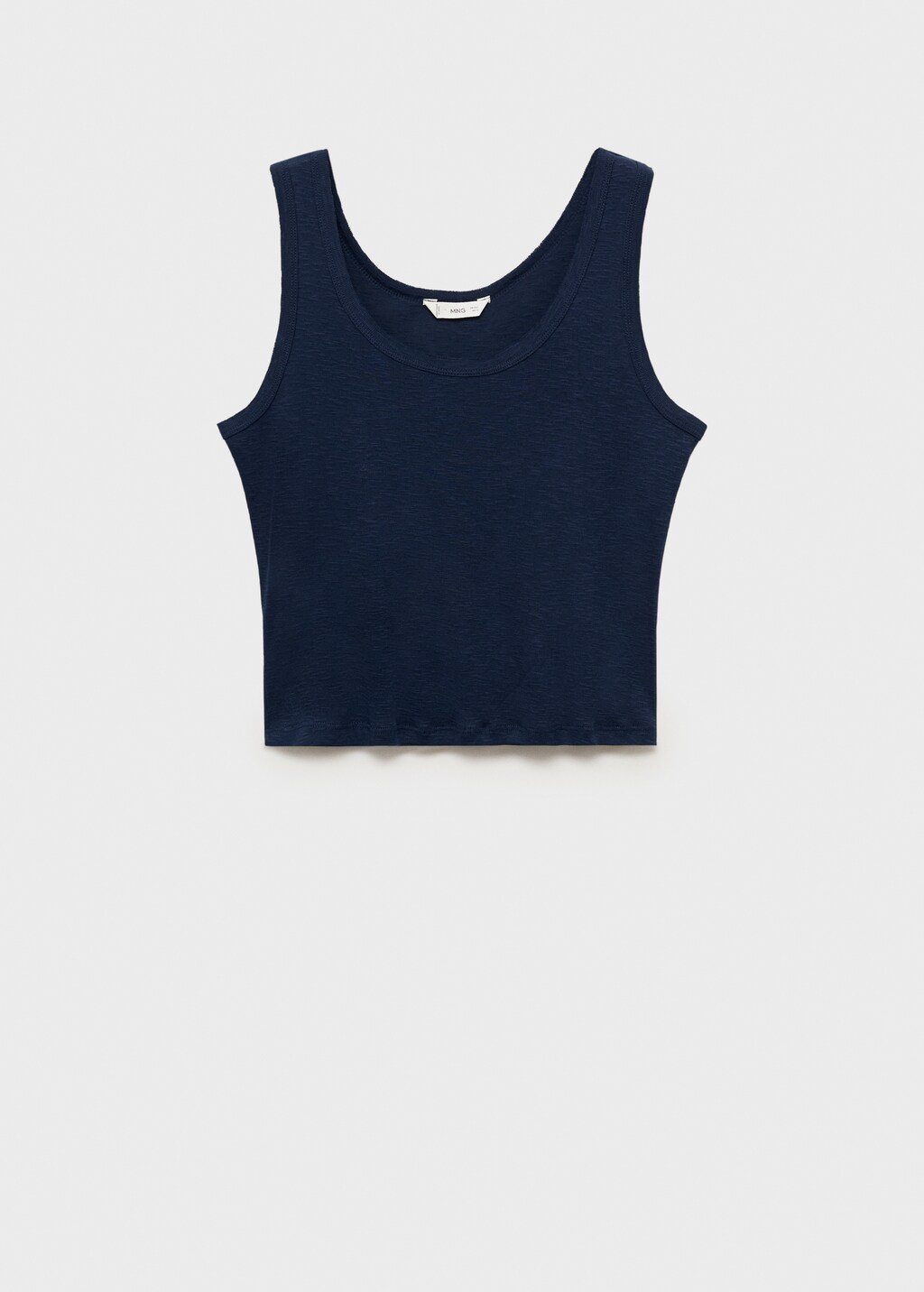 Cotton sleeveless t-shirt