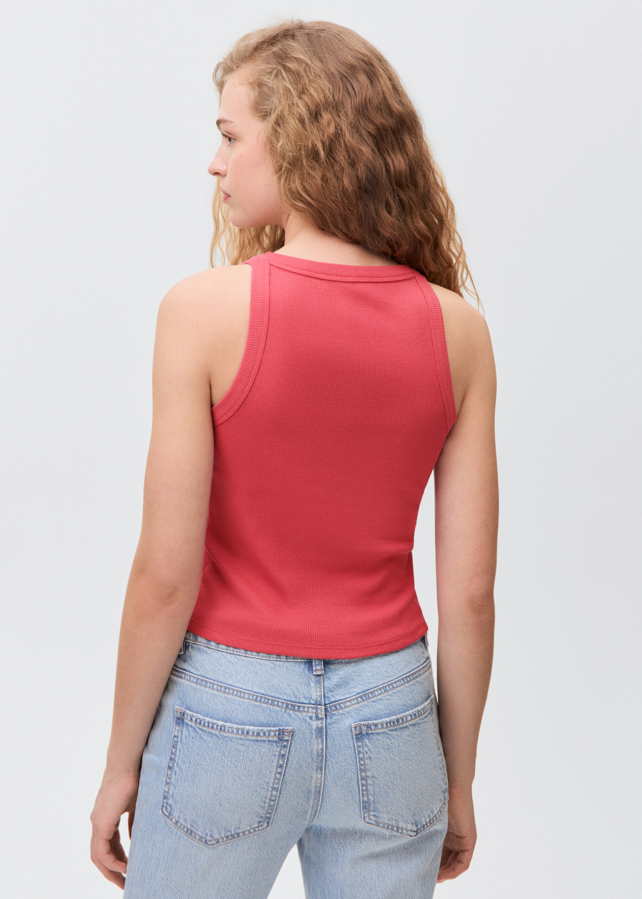 Top crop estampado - Reverso del artículo