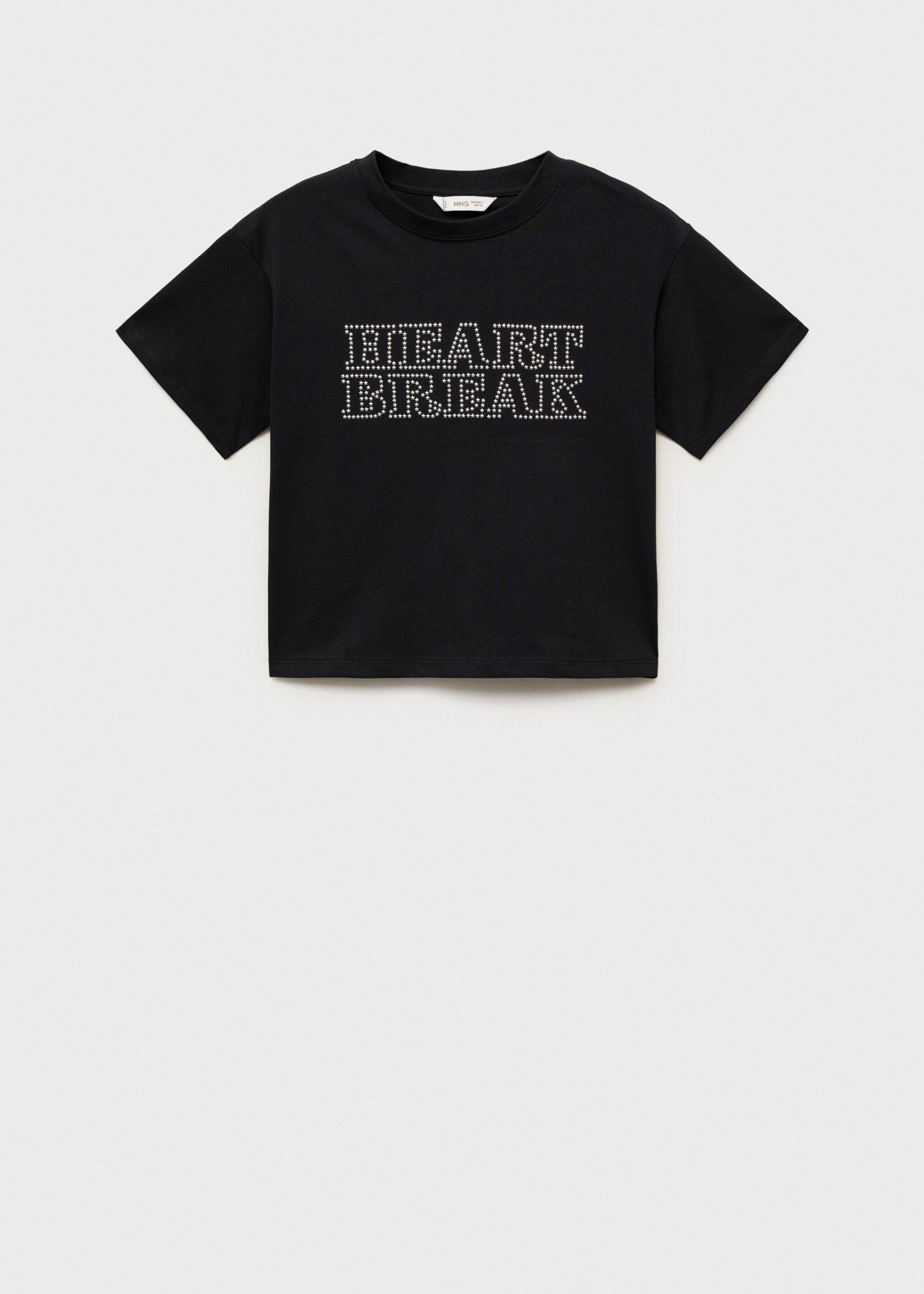Studs message t-shirt - Article without model