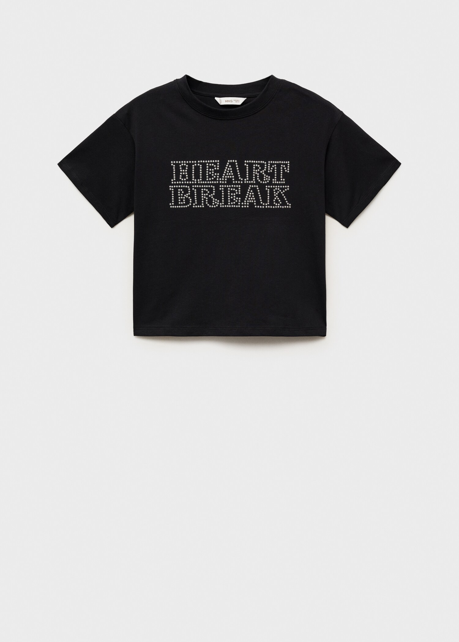 Studs message t-shirt - Article without model