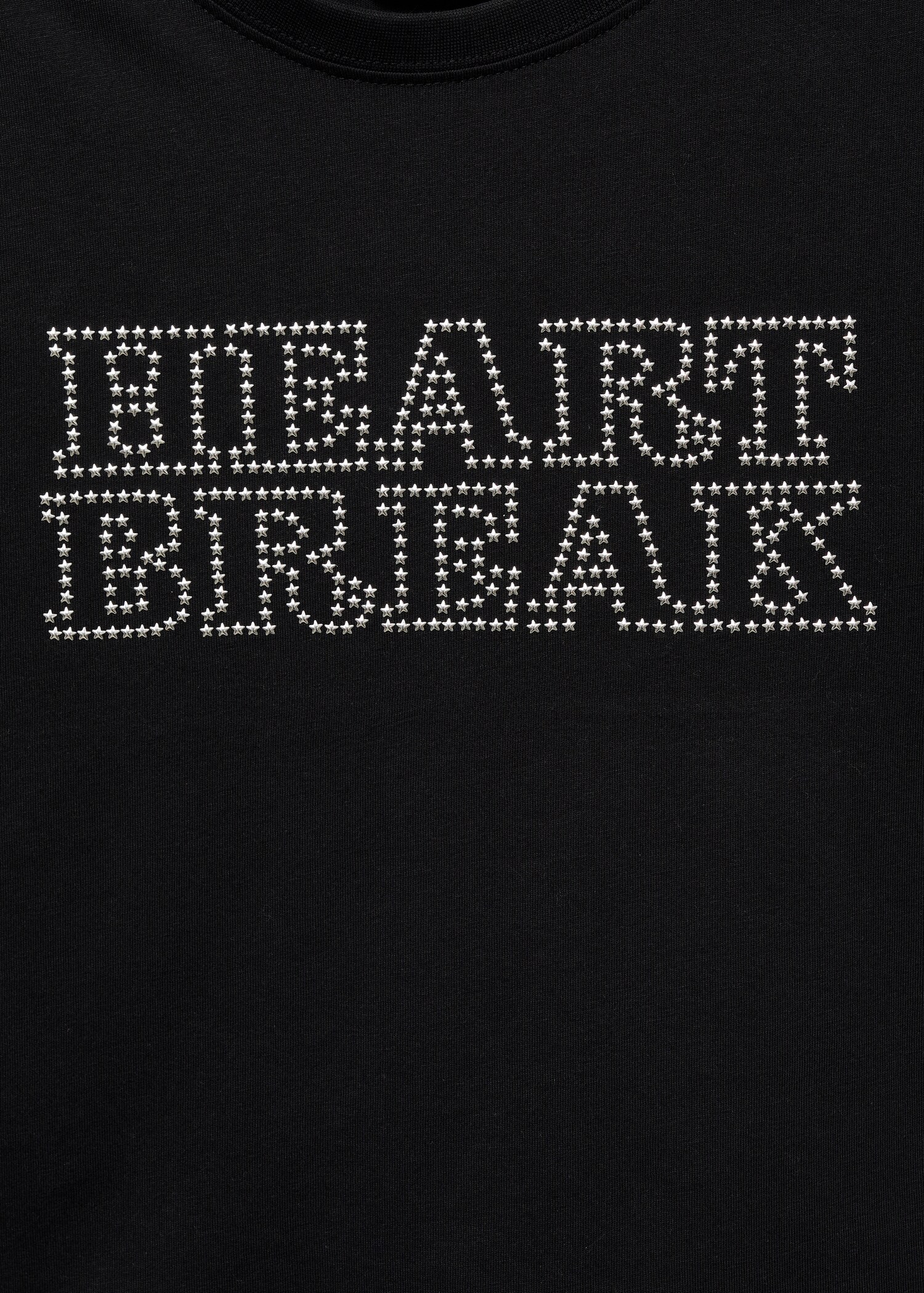 Studs message t-shirt - Details of the article 8