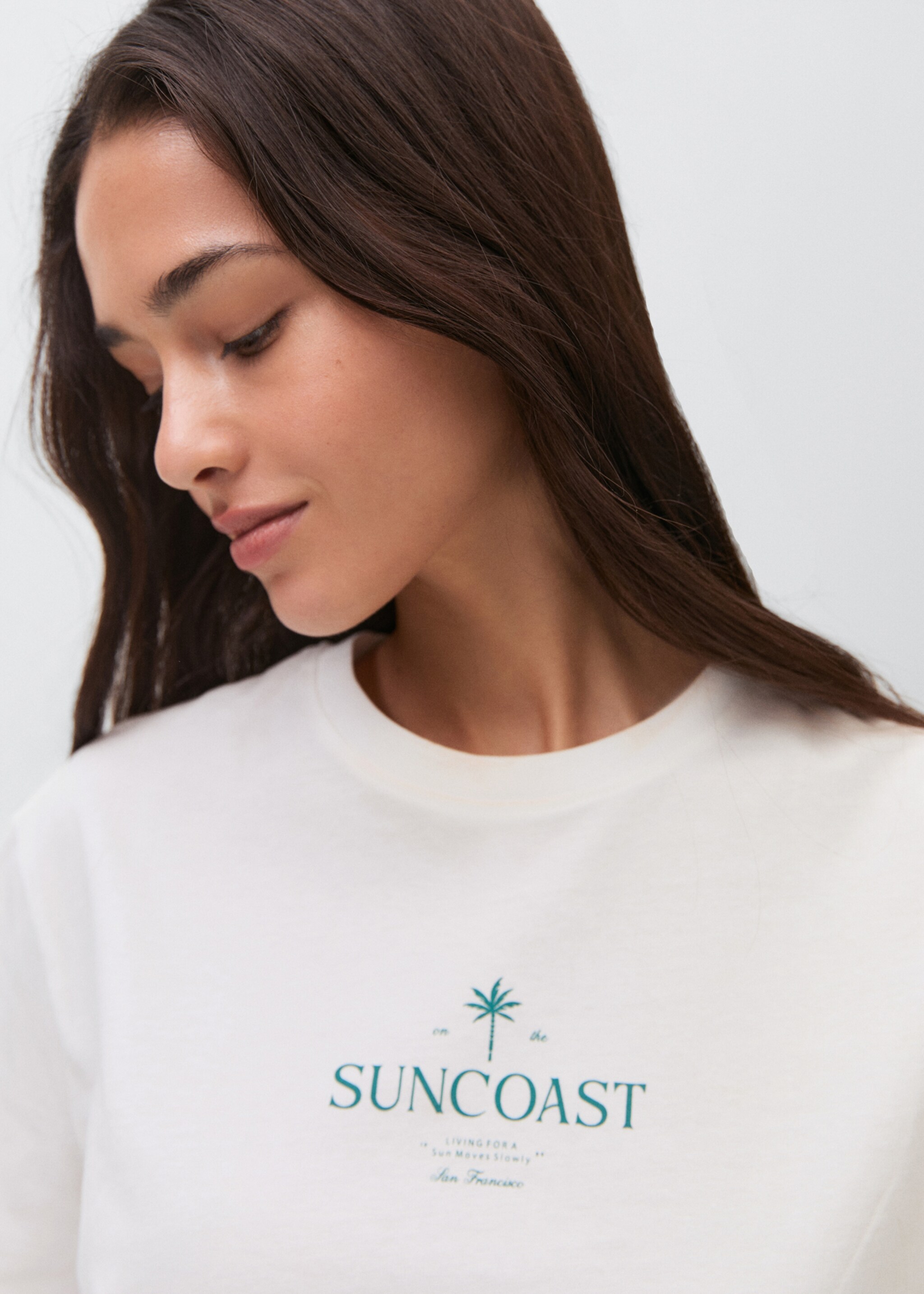 Kortärmad tryckt t-shirt - Detaljer om artikeln 1