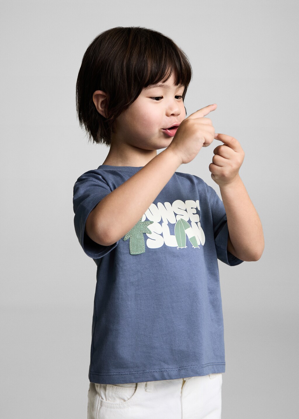 Short-sleeved printed t-shirt