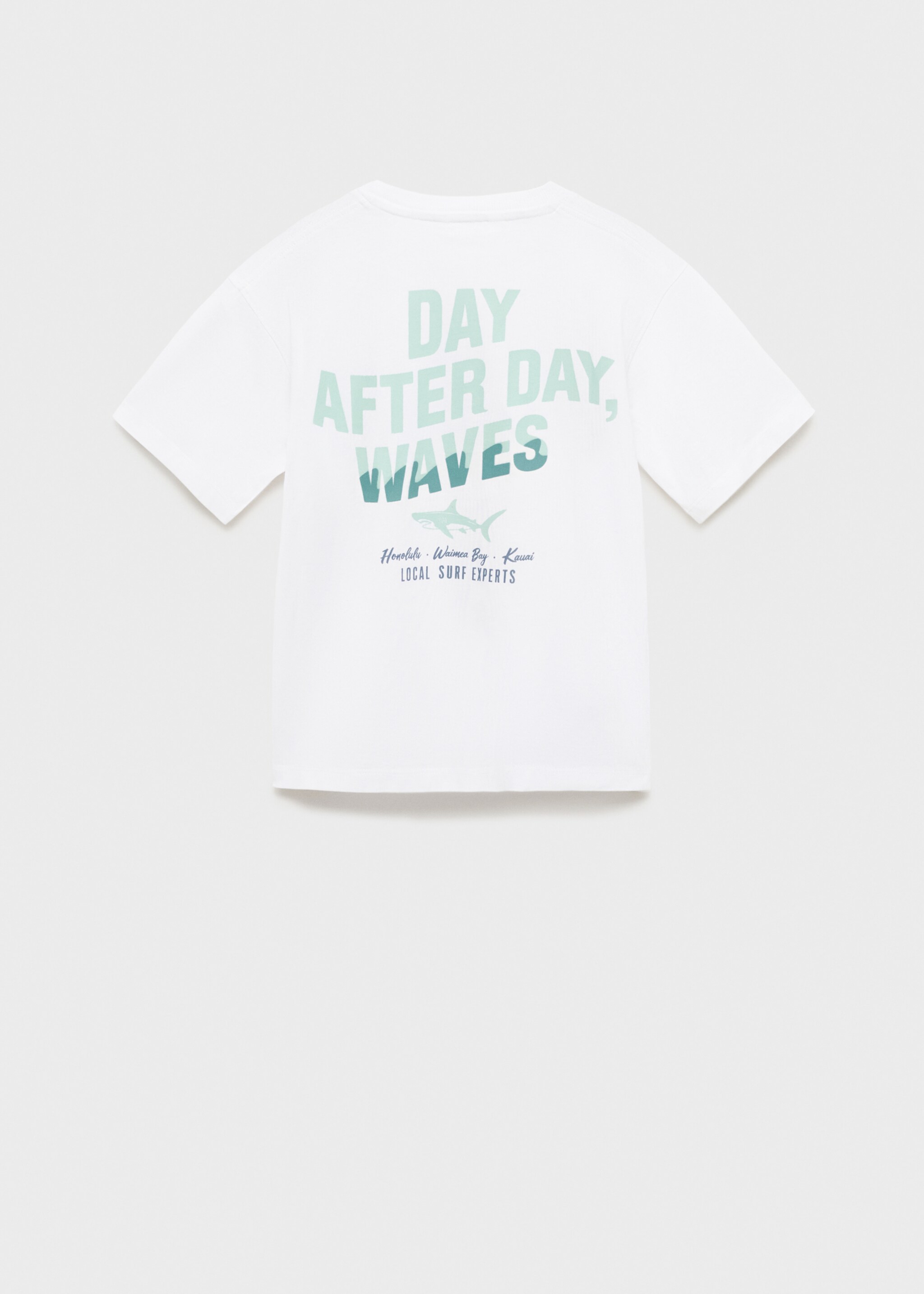 T-shirt estampada algodão - Verso do artigo
