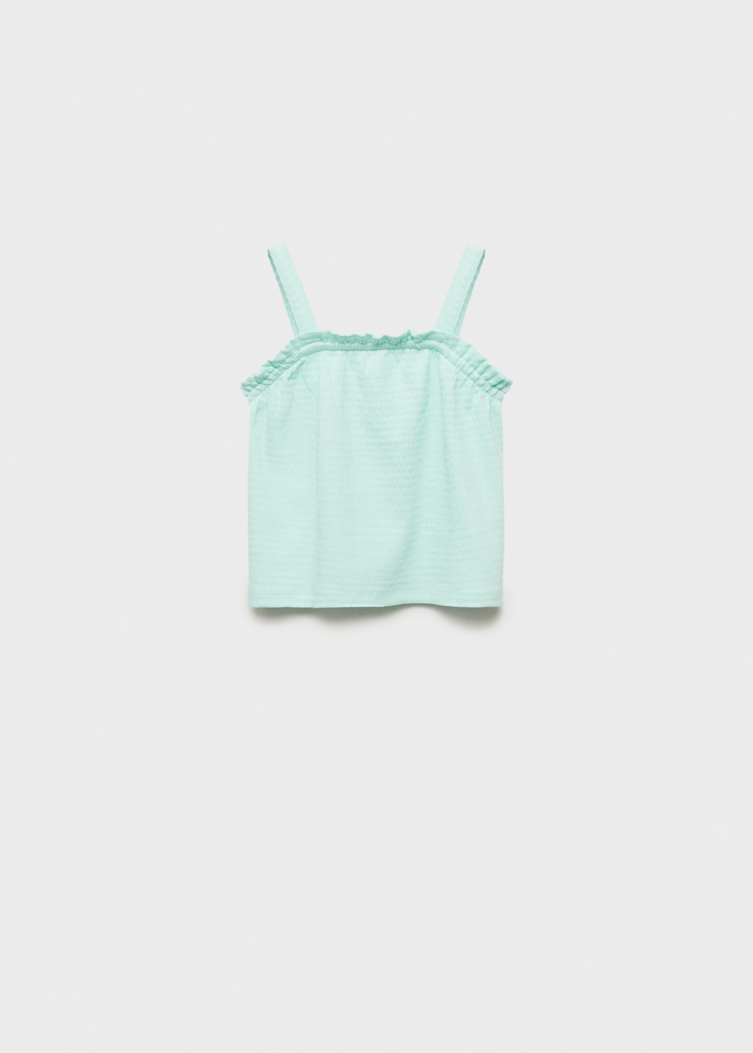 Ruffled strap t-shirt - Article without model