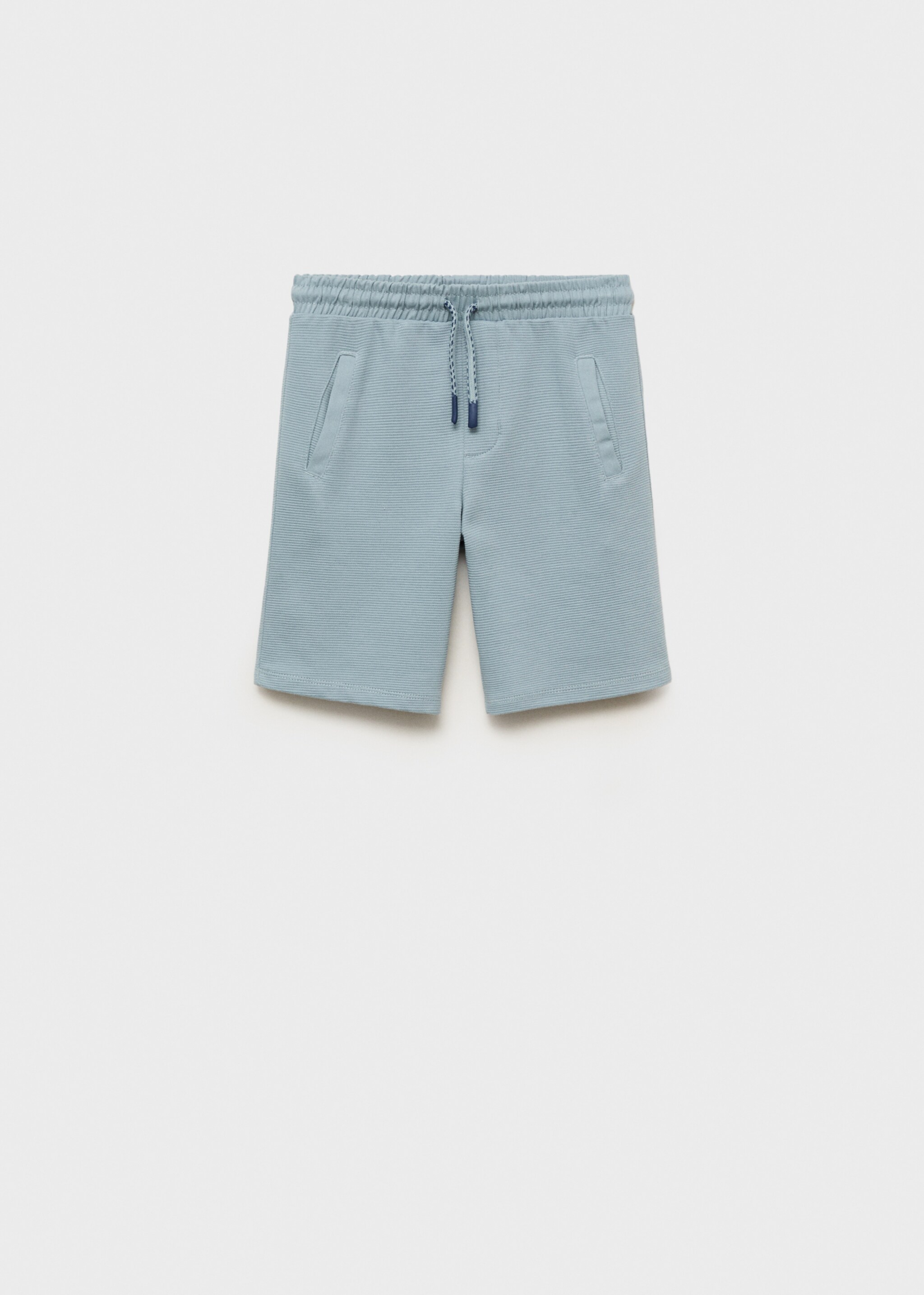 Elastic waist Bermuda shorts - Article without model