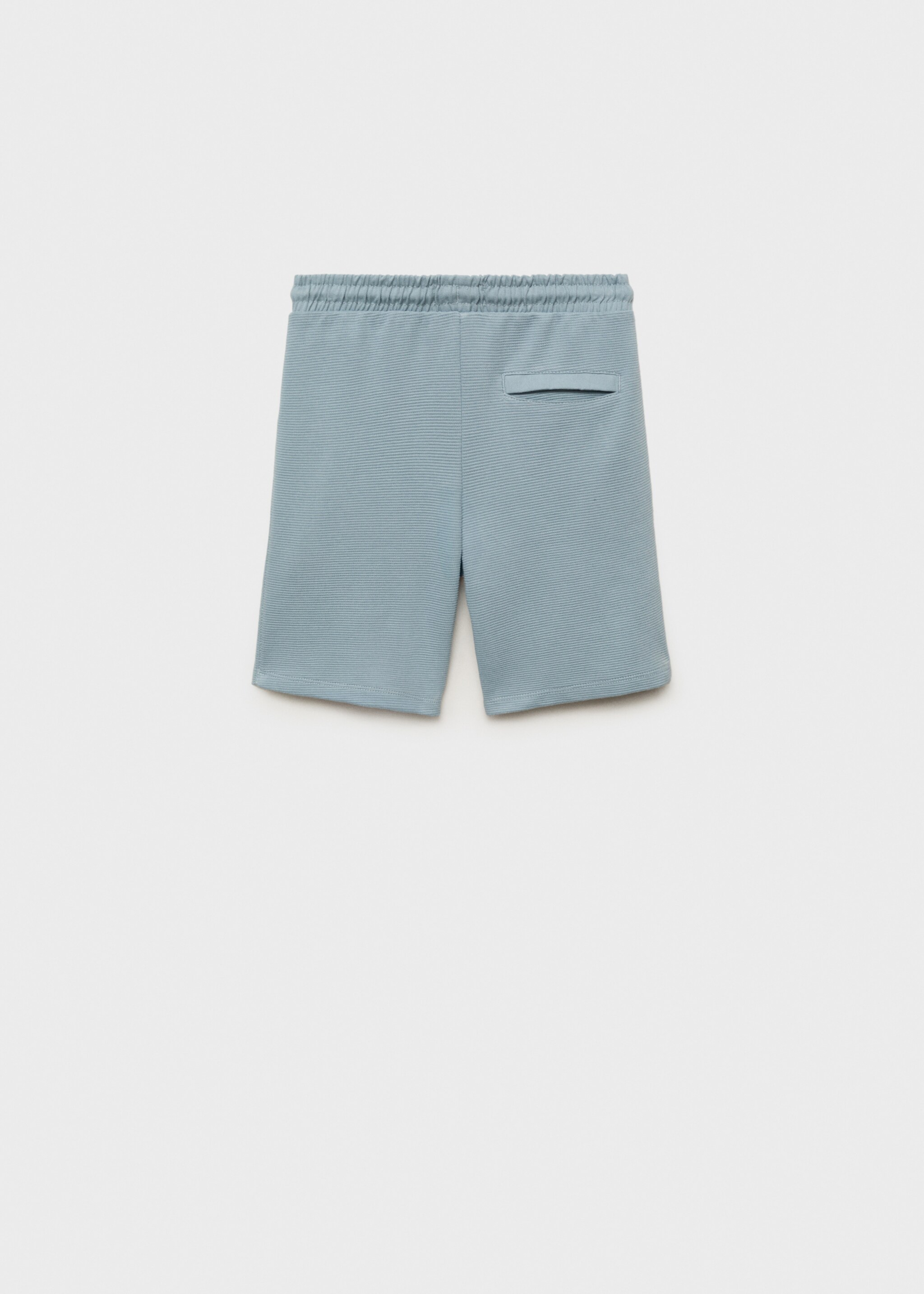 Elastic waist Bermuda shorts - Reverse of the article