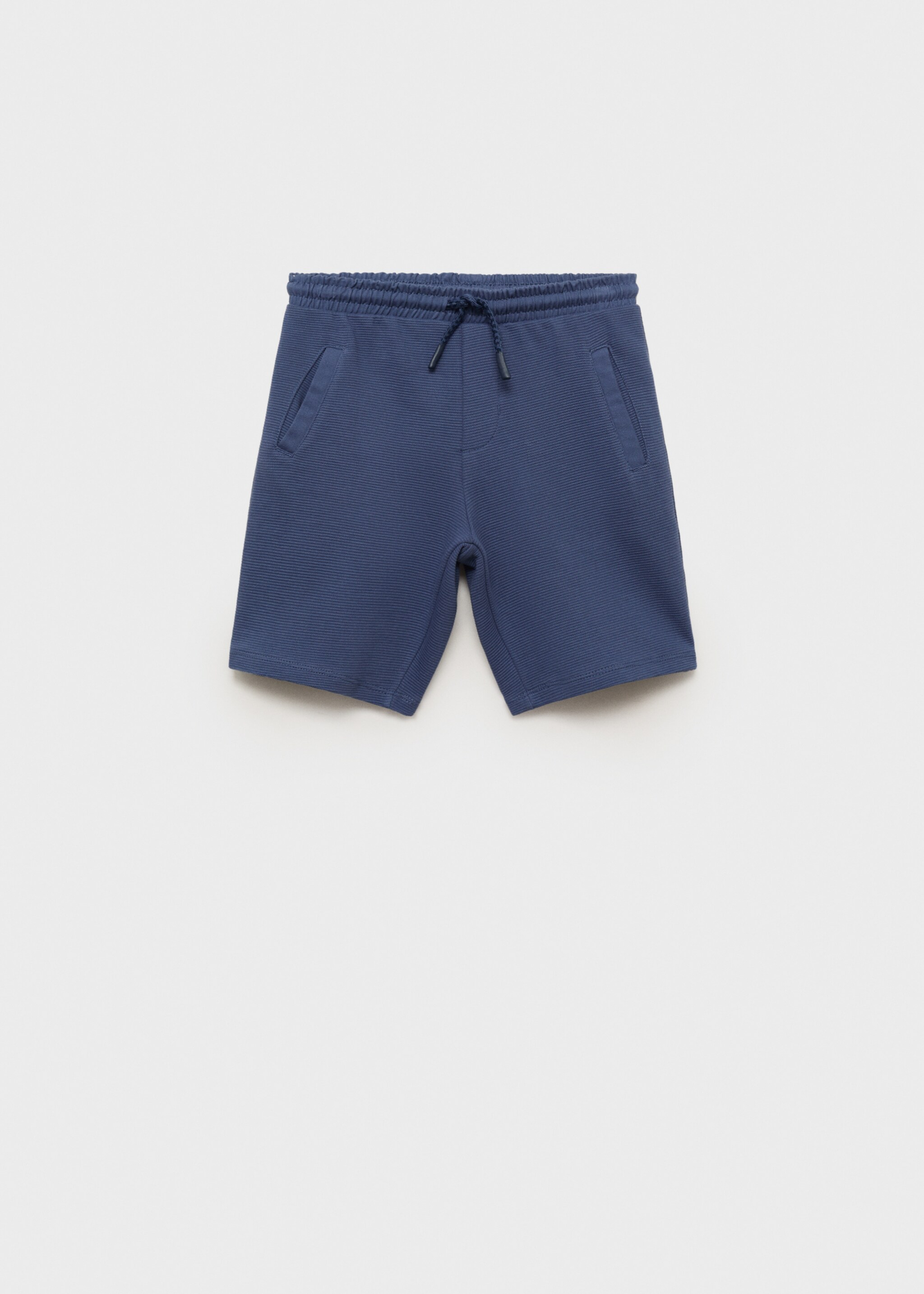 Elastic waist Bermuda shorts - Article without model