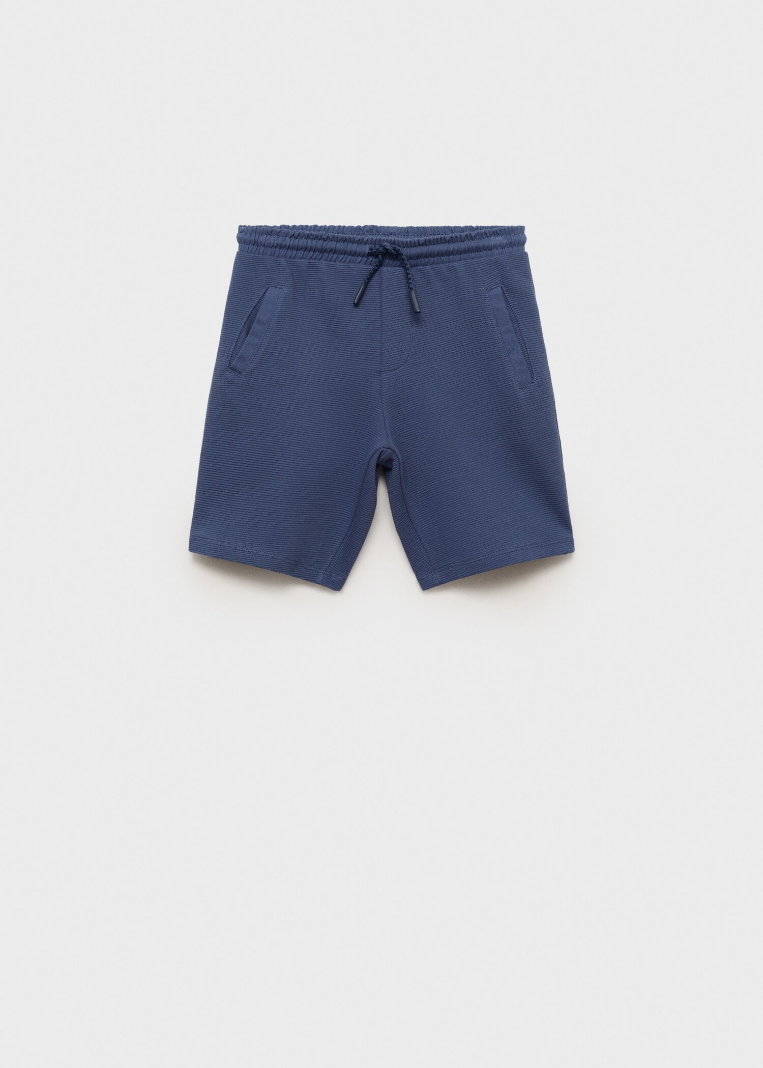 Elastic waist Bermuda shorts - Article without model