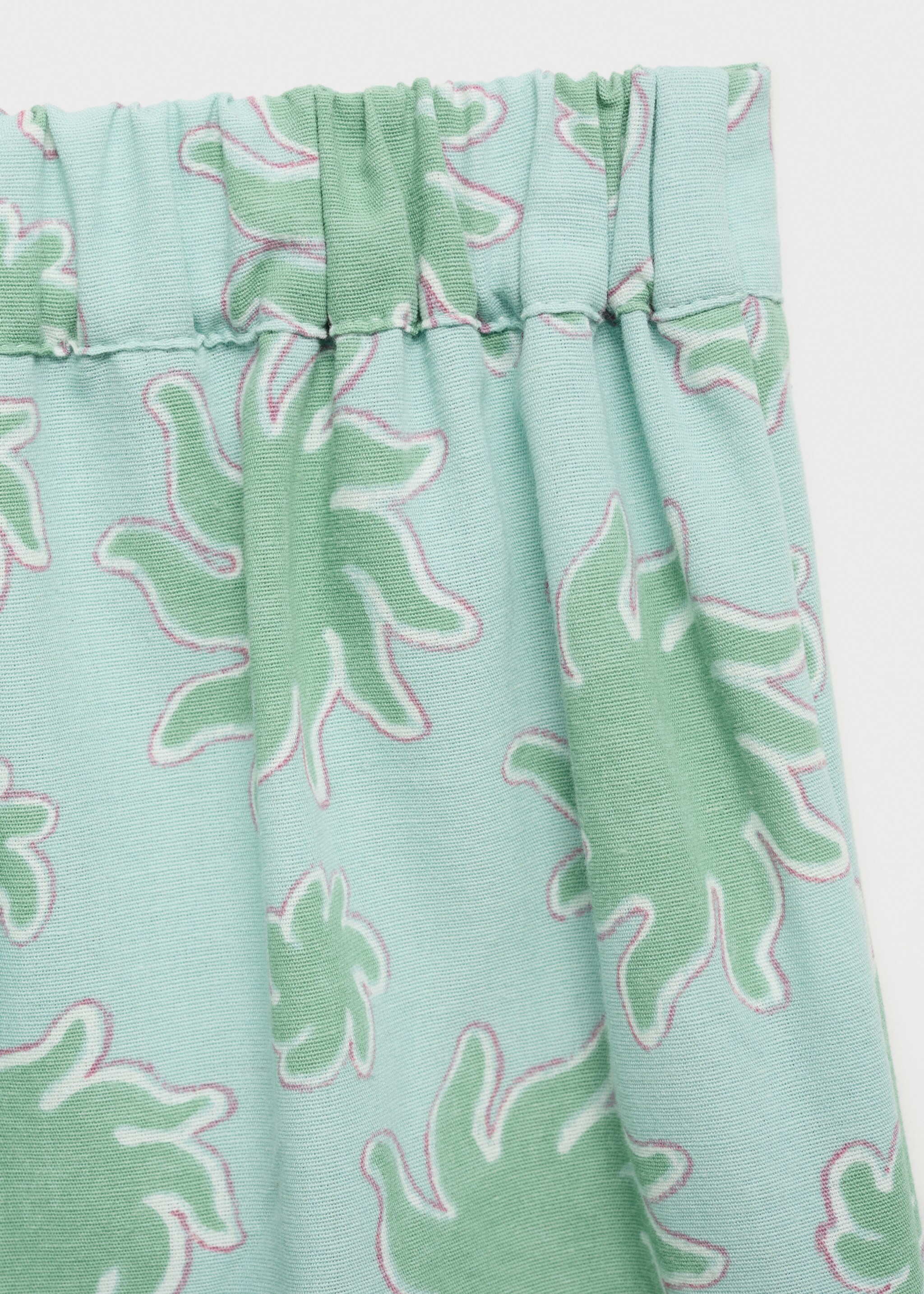 Pantalon droit imprimé - Détail de l'article 0