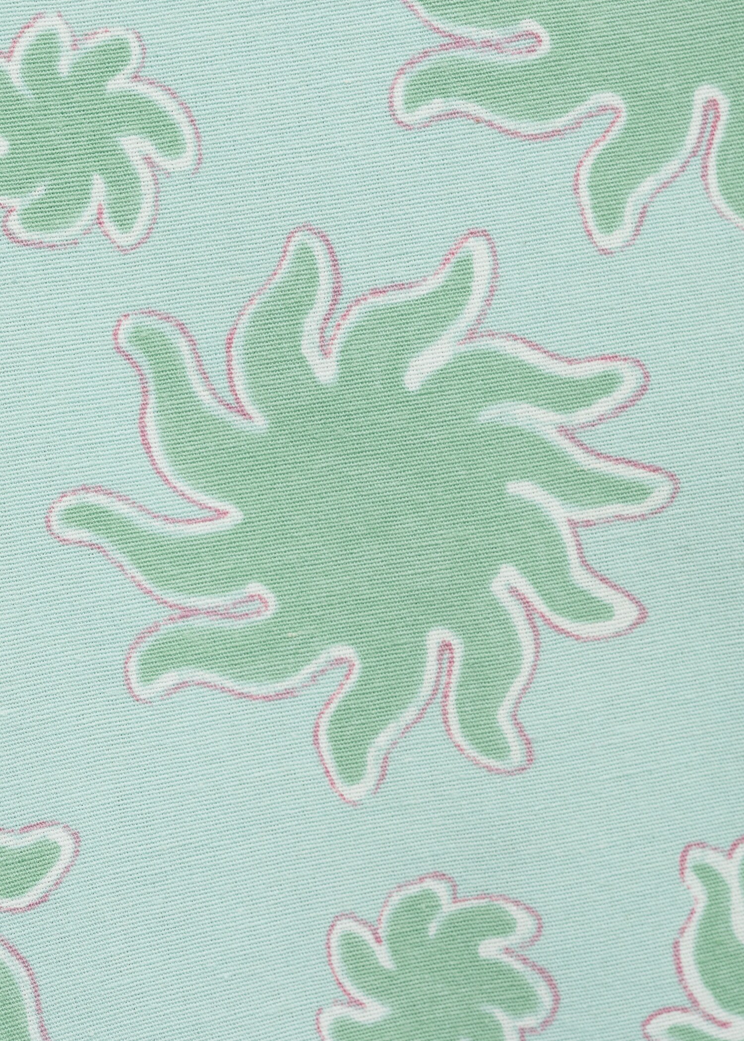 Printed straight trousers - Details of the article 8