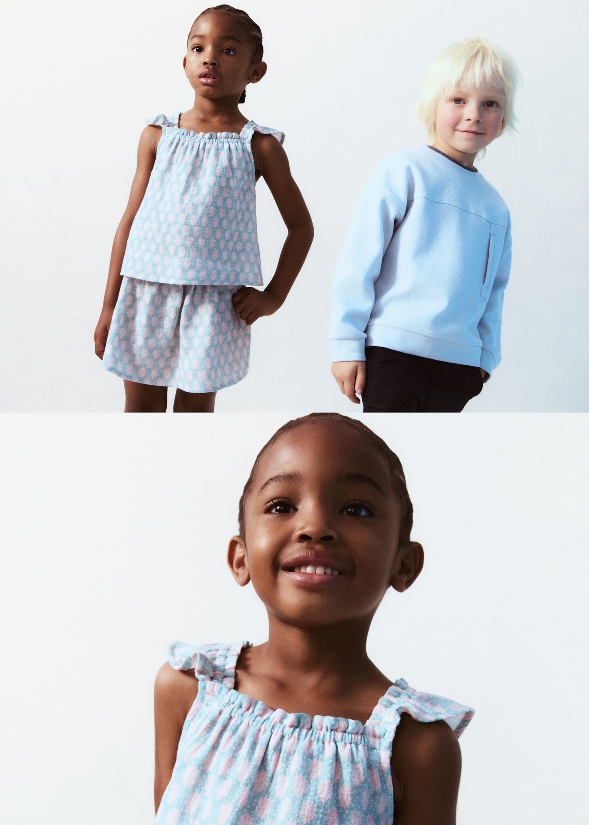 Blouse imprimée à volants - Détail de l'article 5
