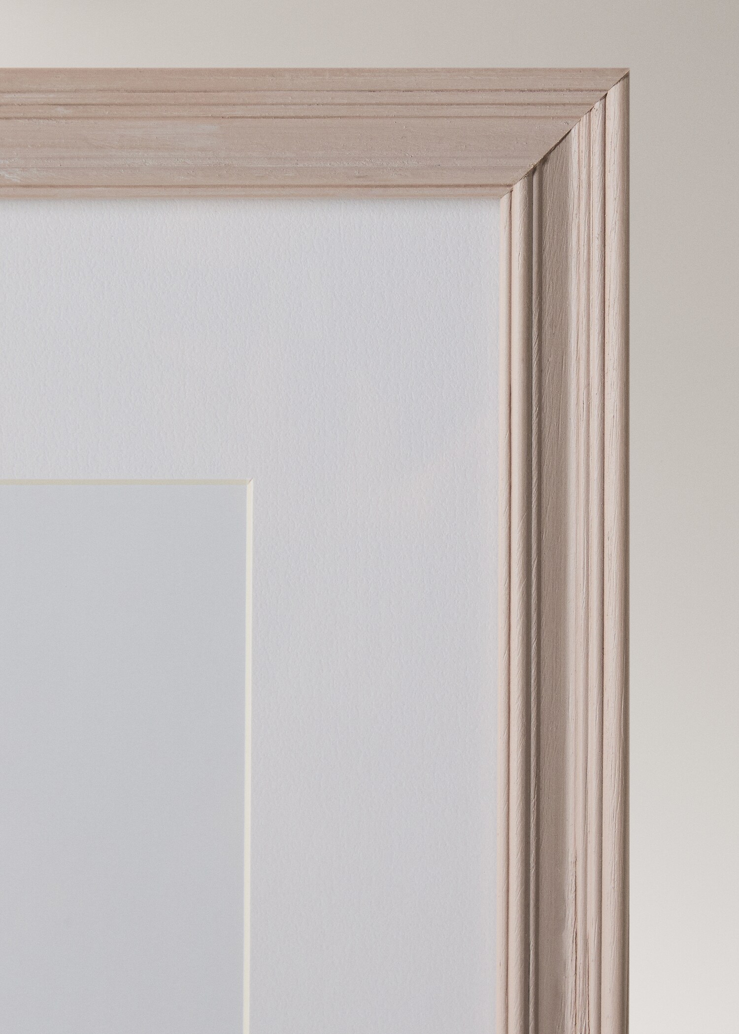 Large wooden passe-partout frame - Details of the article 2