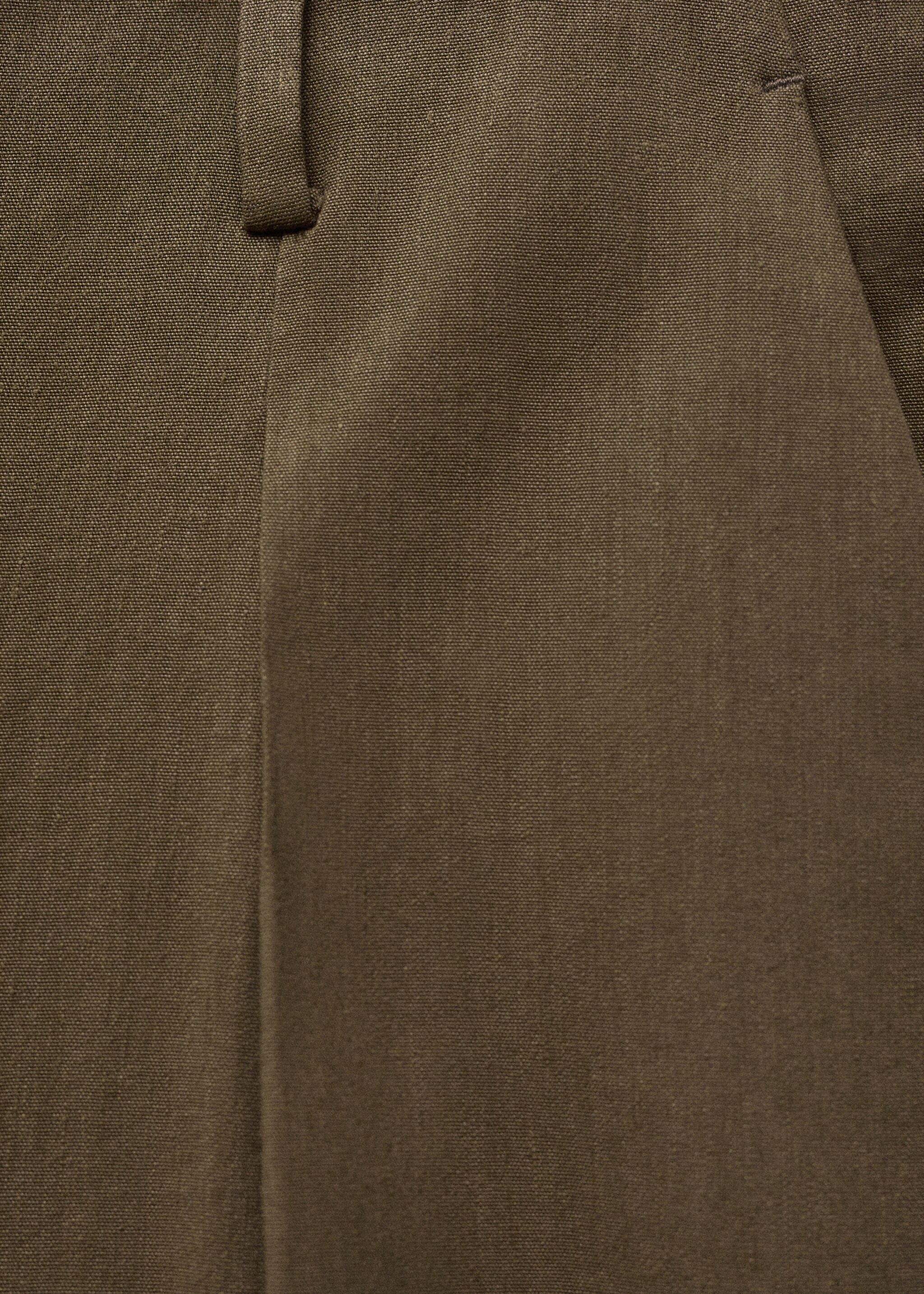 Seamless linen suit trousers - Details of the article 0