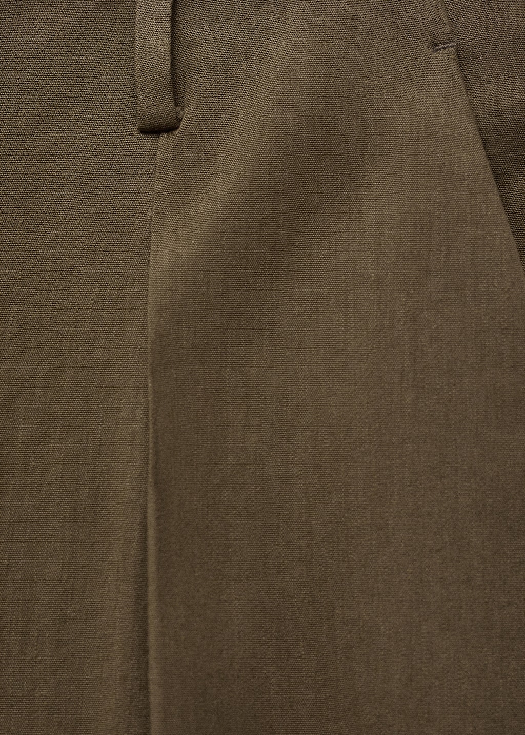 Seamless linen suit pants