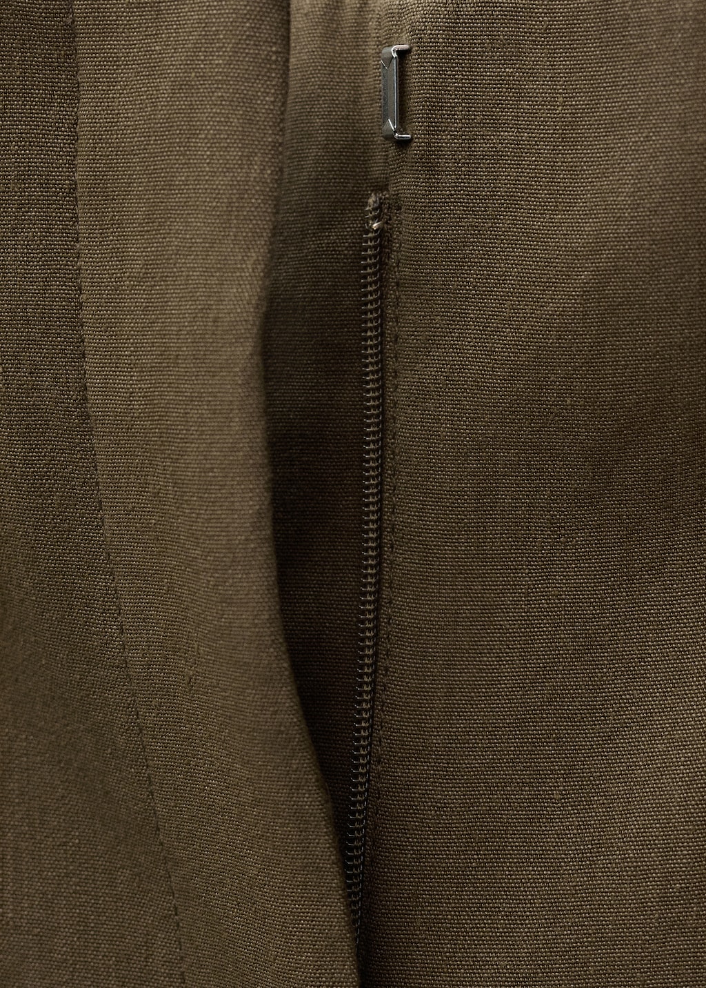 Seamless linen suit pants