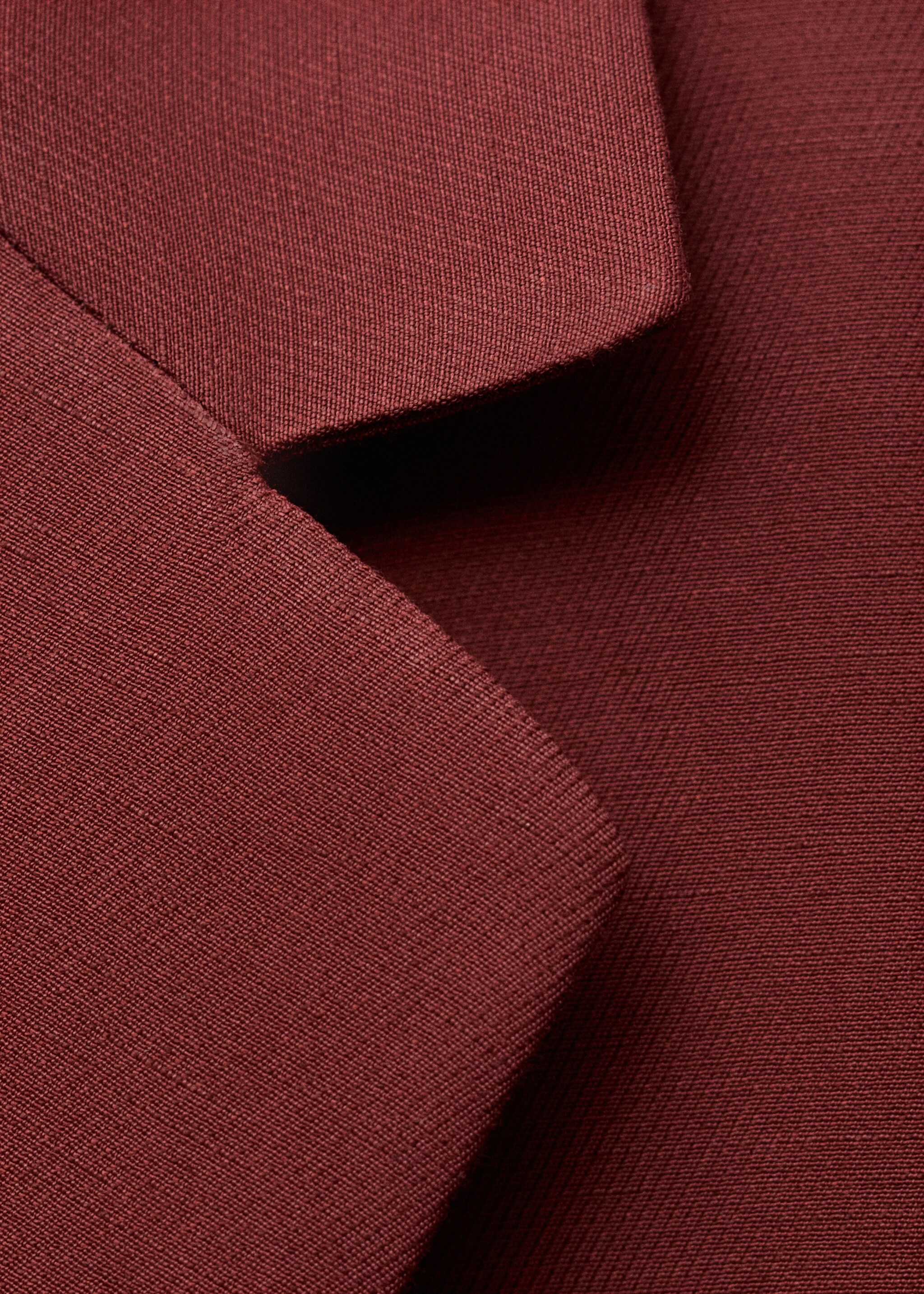 Linen-blend suit jacket - Details of the article 8