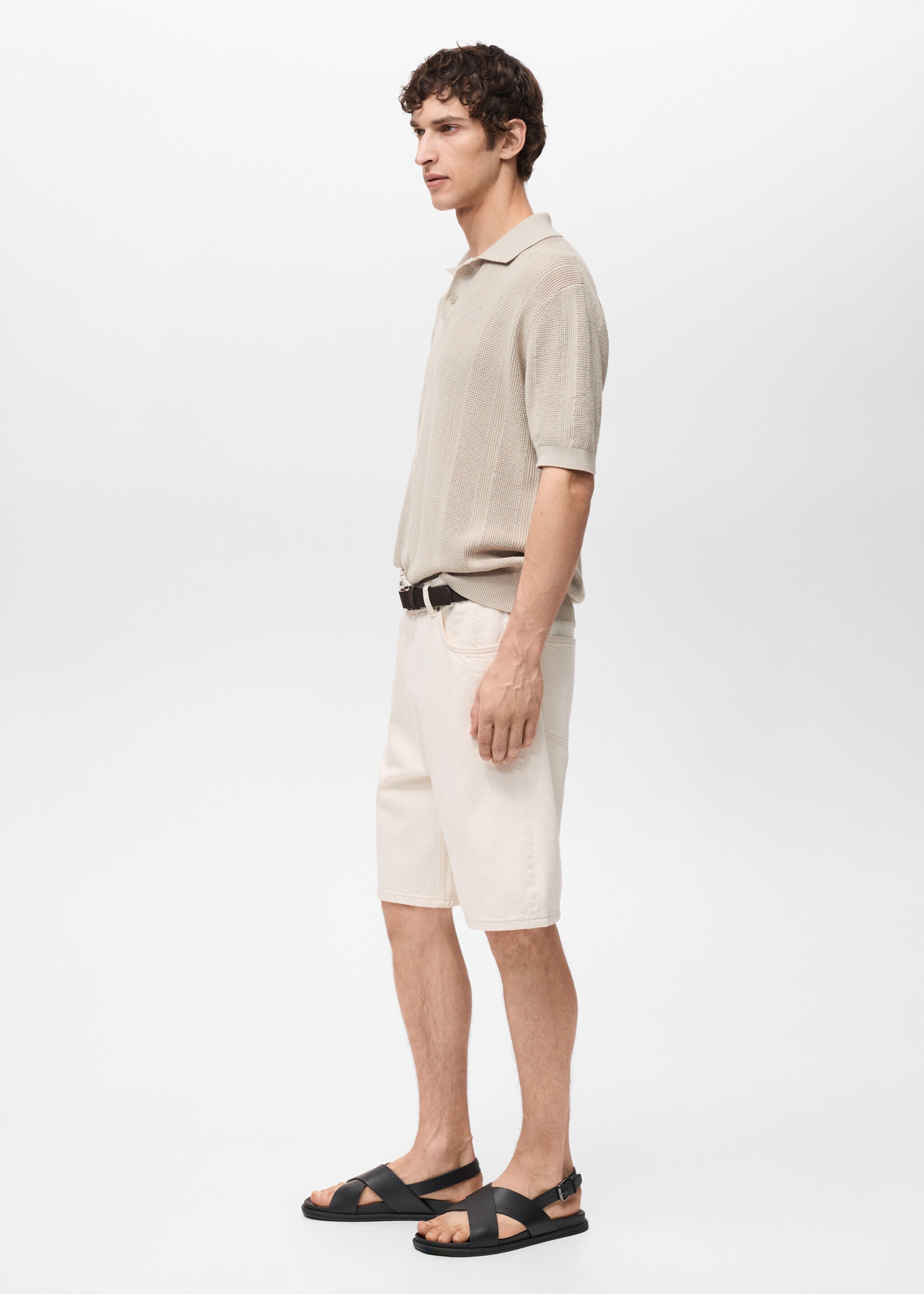 Relaxed-Fit-Jeans-Bermudashorts - Detail des Artikels 2